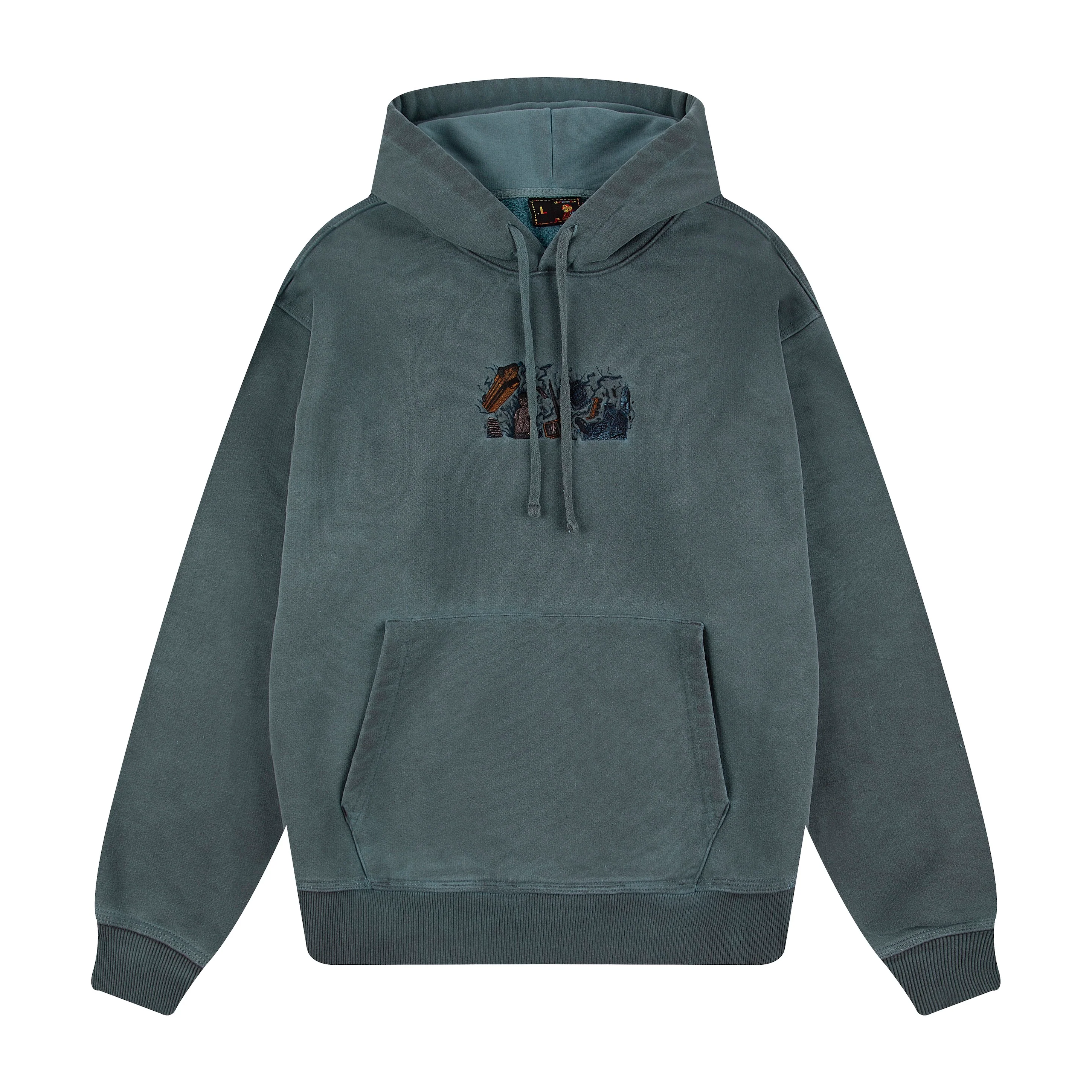 "super kid" Hoodie blue - Image 2