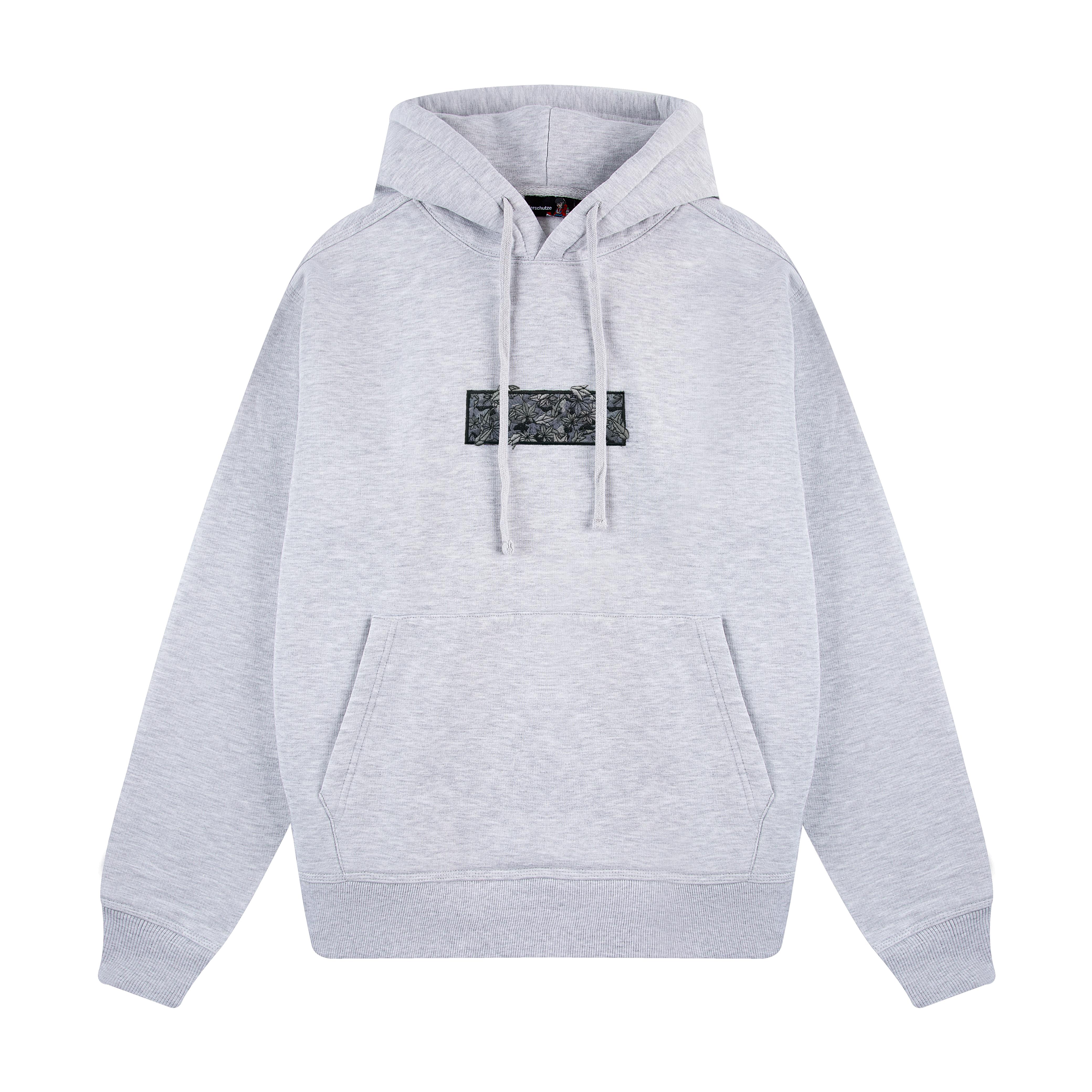 "origami" Hoodie grey melange bw