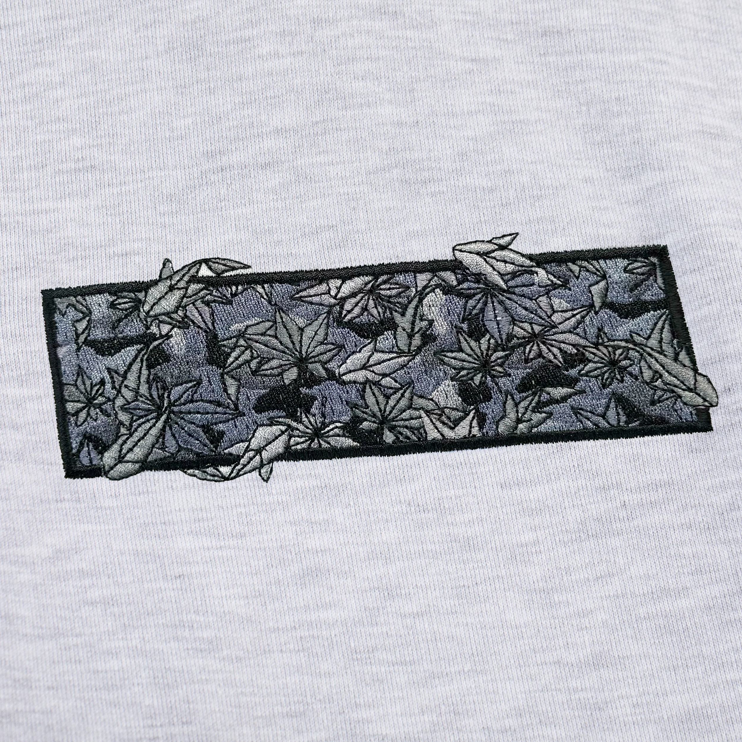 "origami" Hoodie grey melange bw - Image 3