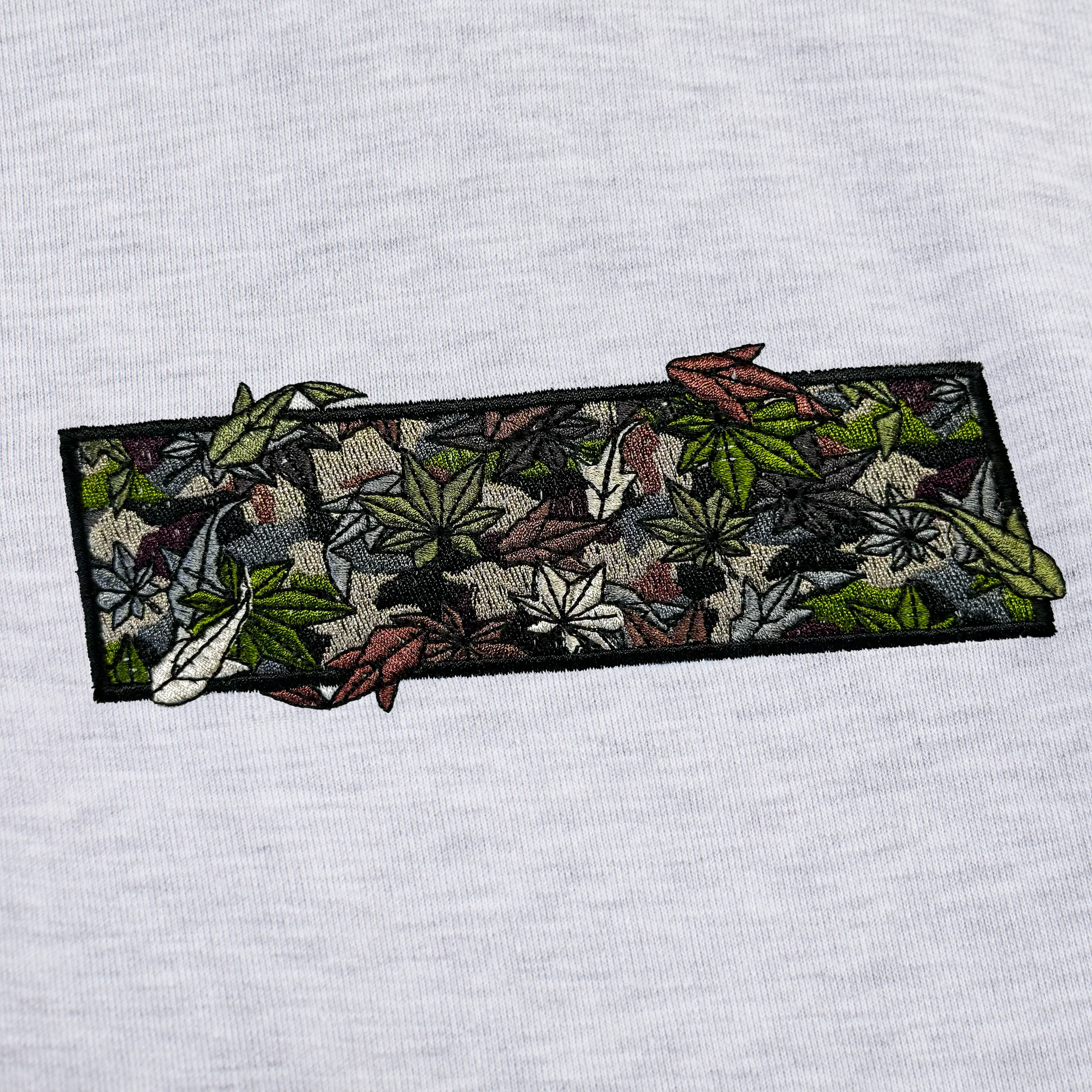 "origami" Hoodie grey melange - Image 3