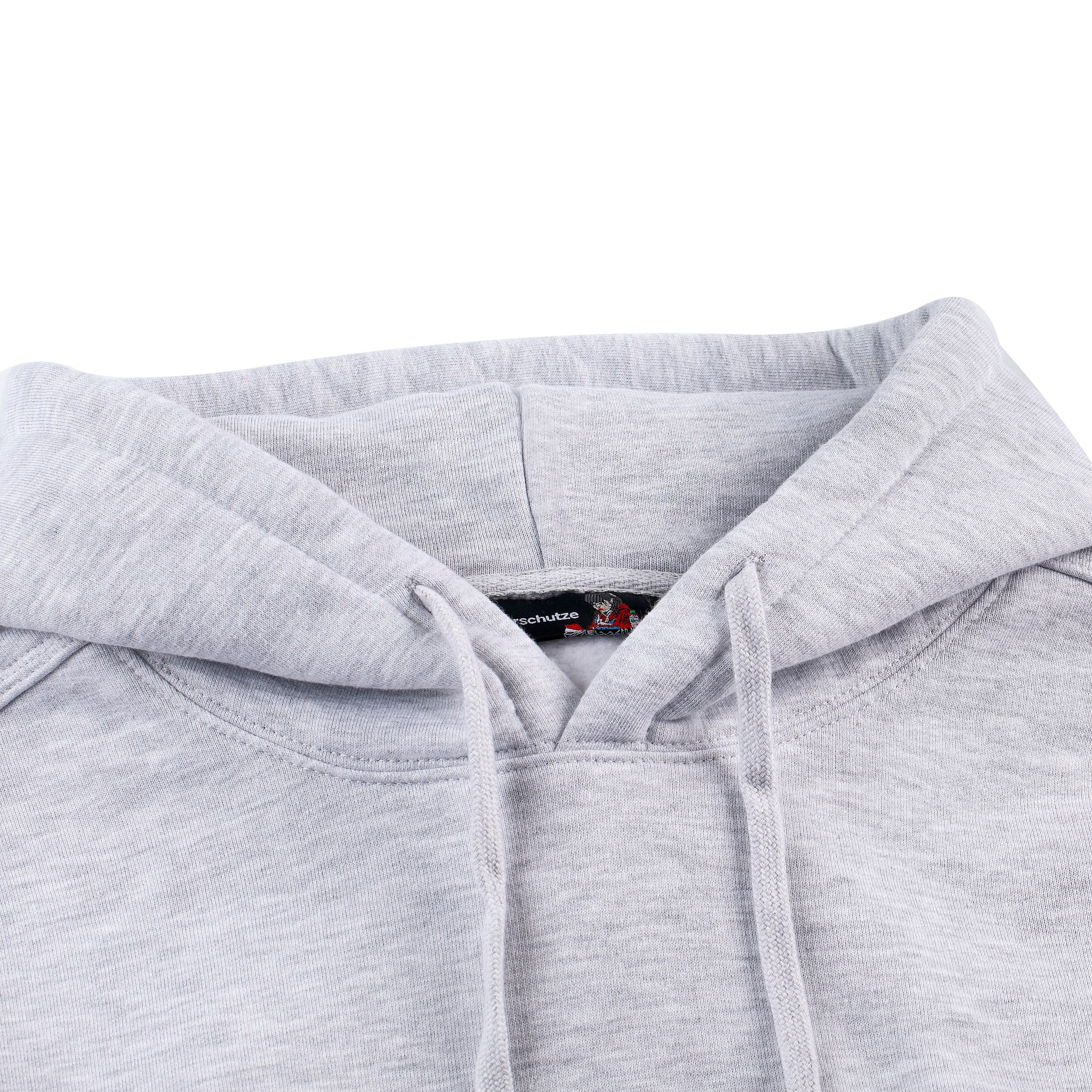 "origami" Hoodie grey melange - Image 4