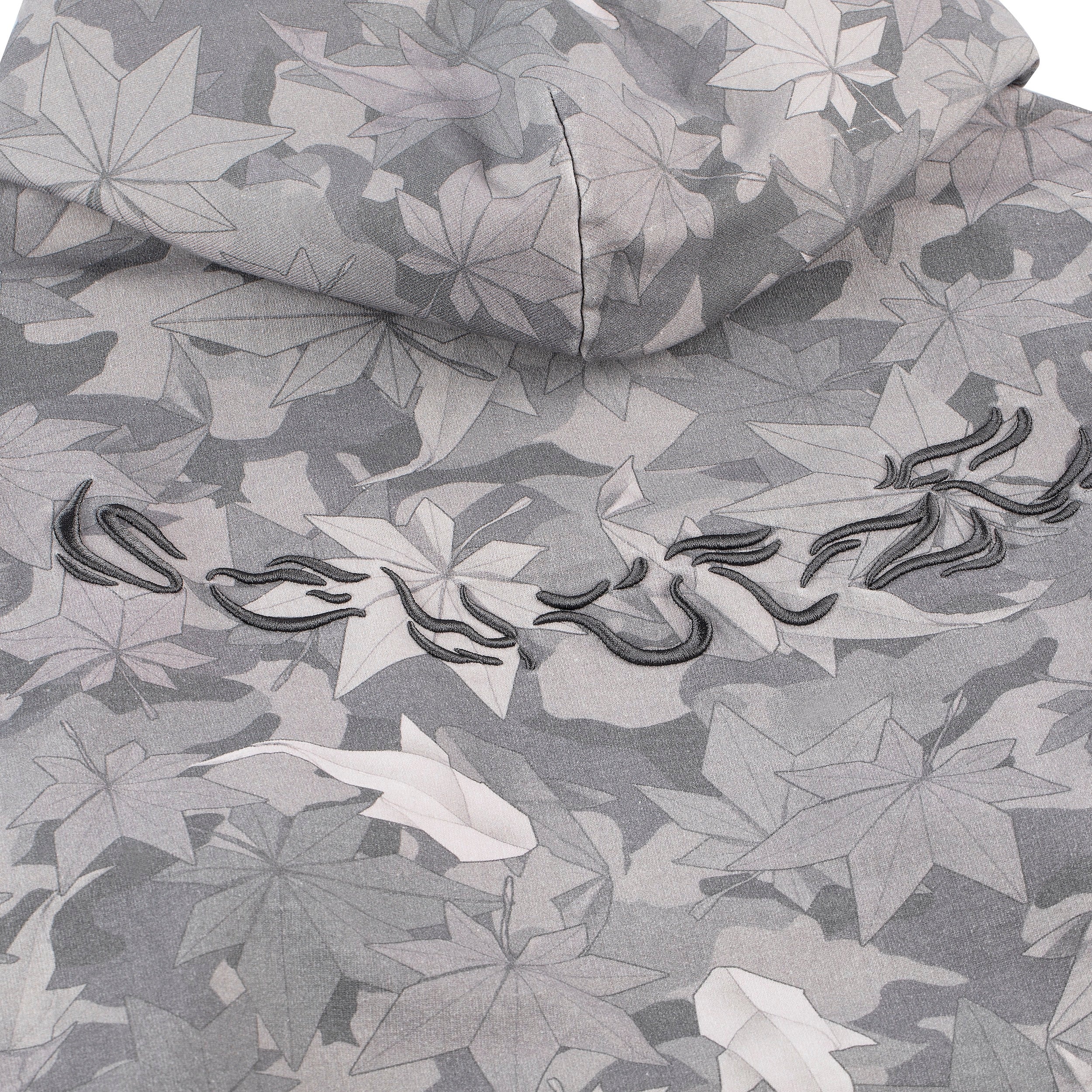 "origami" Hoodie printed camo bw - Image 5