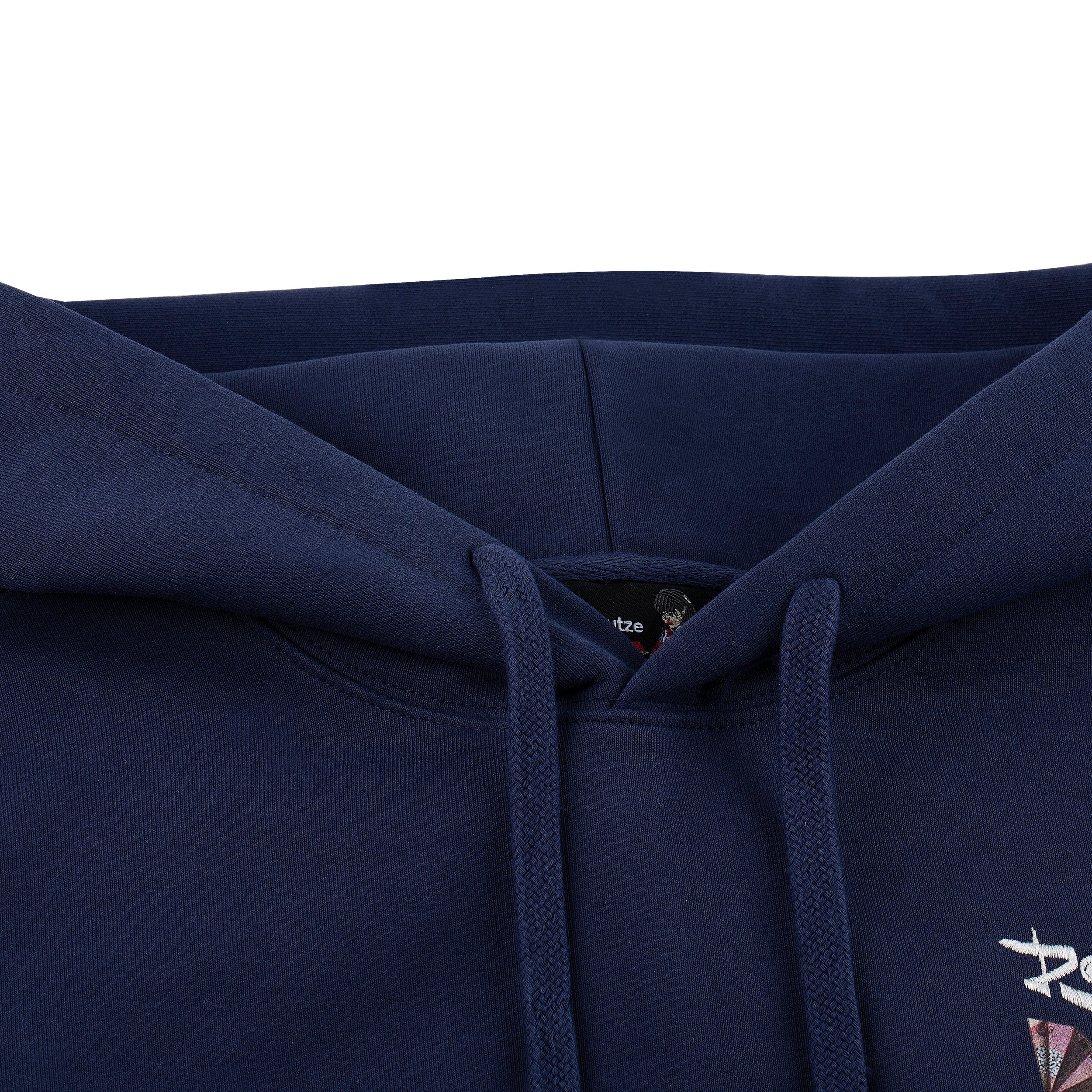 "yen" Hoodie Navy - Image 5