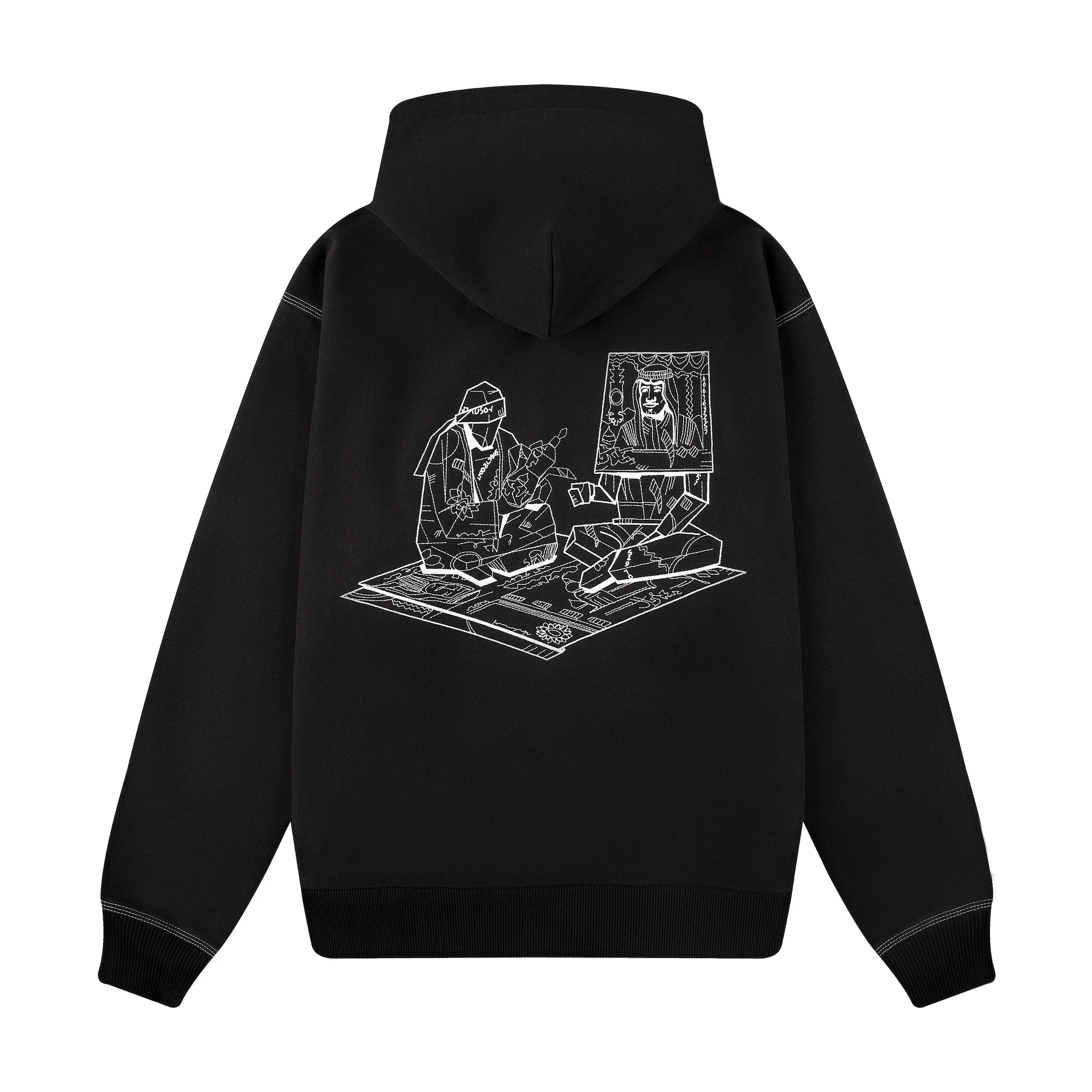 "riyal" Zip Up black - Image 2