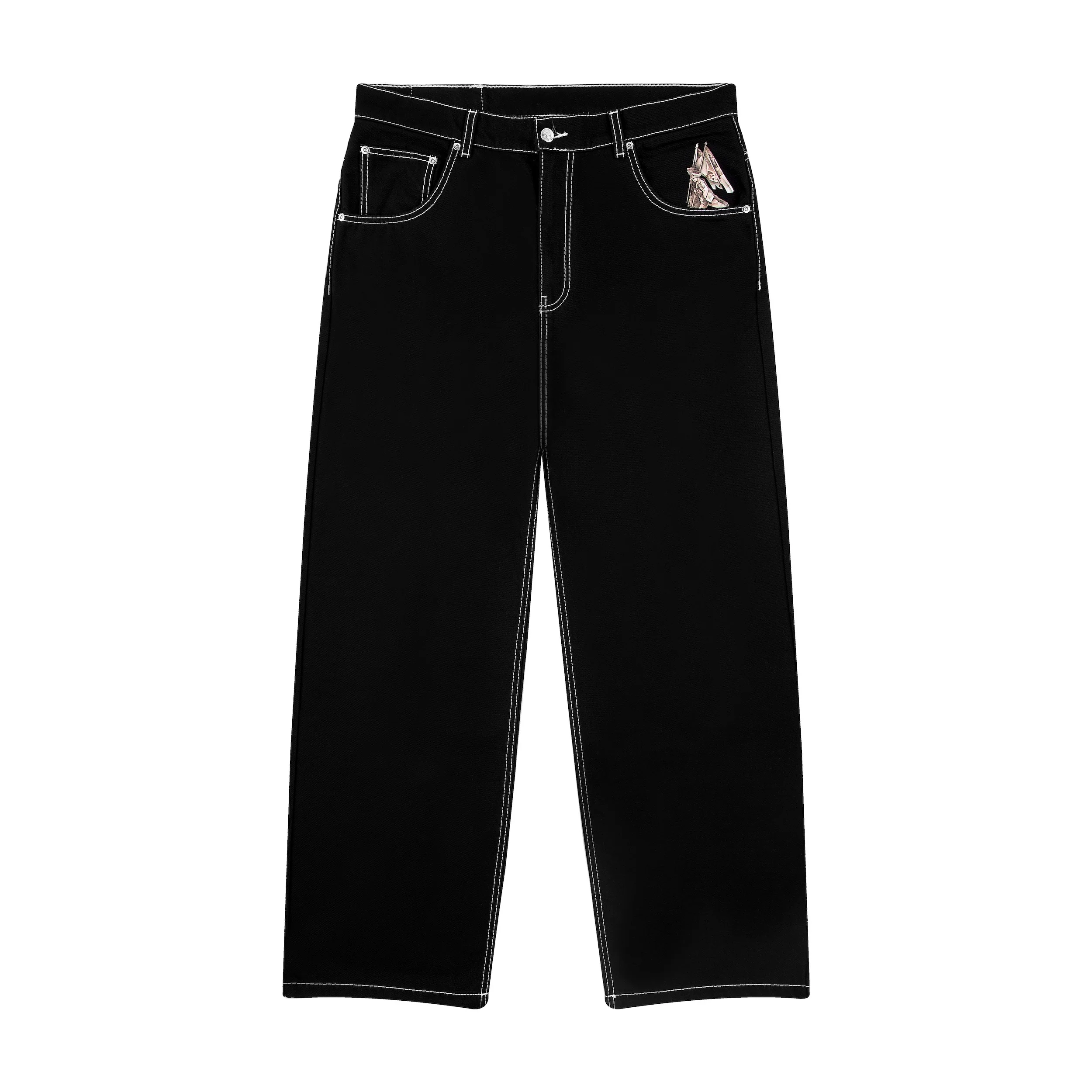 "won" Denim black
