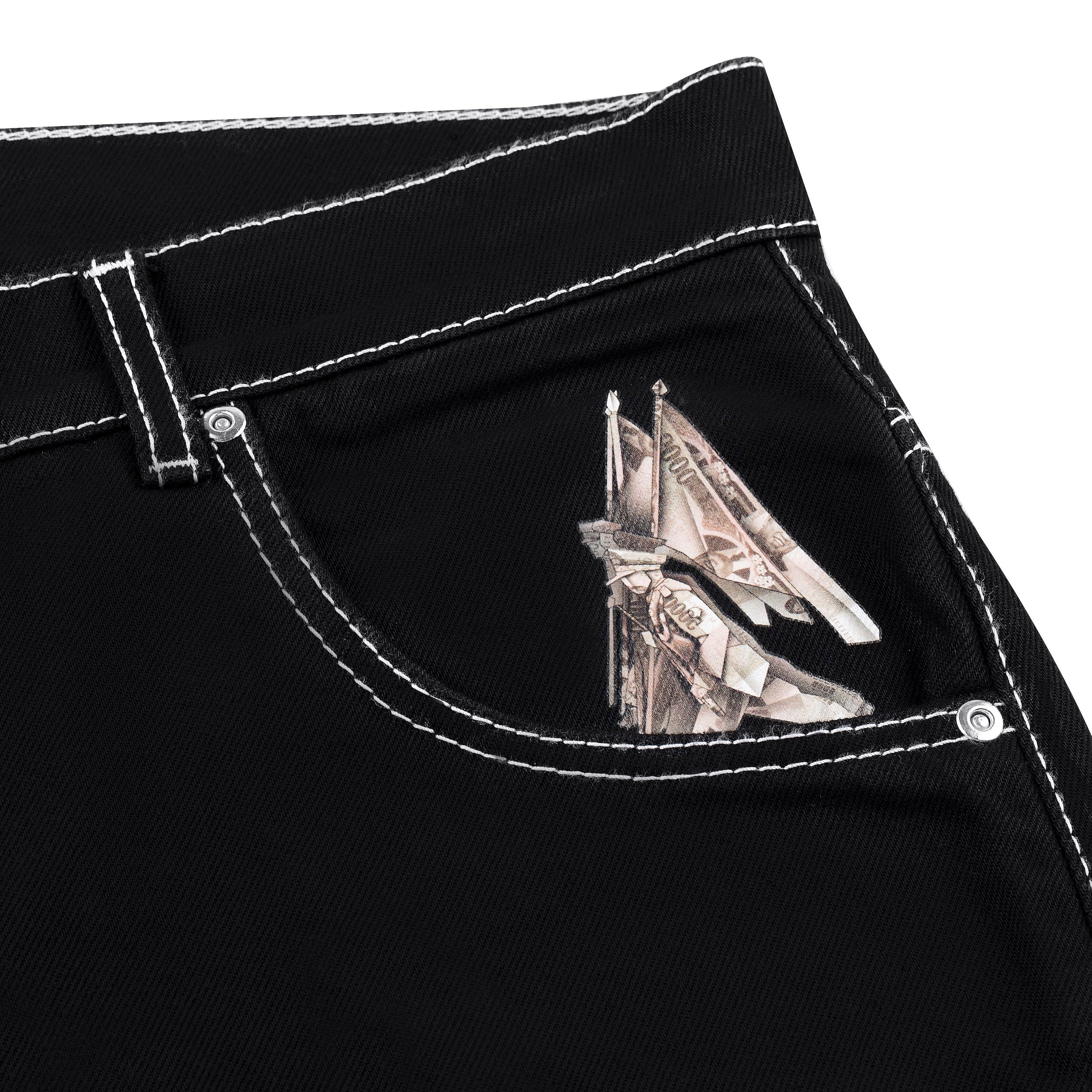 "won" Denim black - Image 3