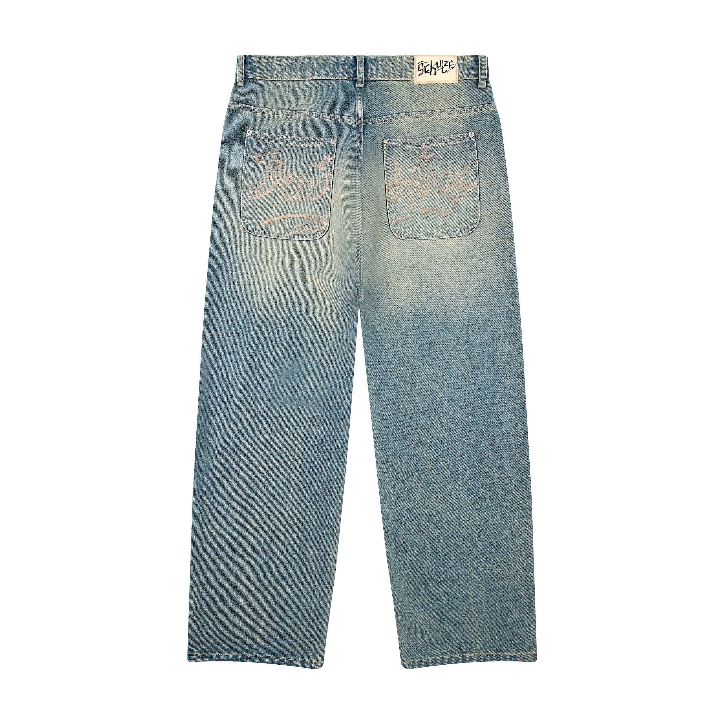 "riyal" Denim sand acid washed - Image 2