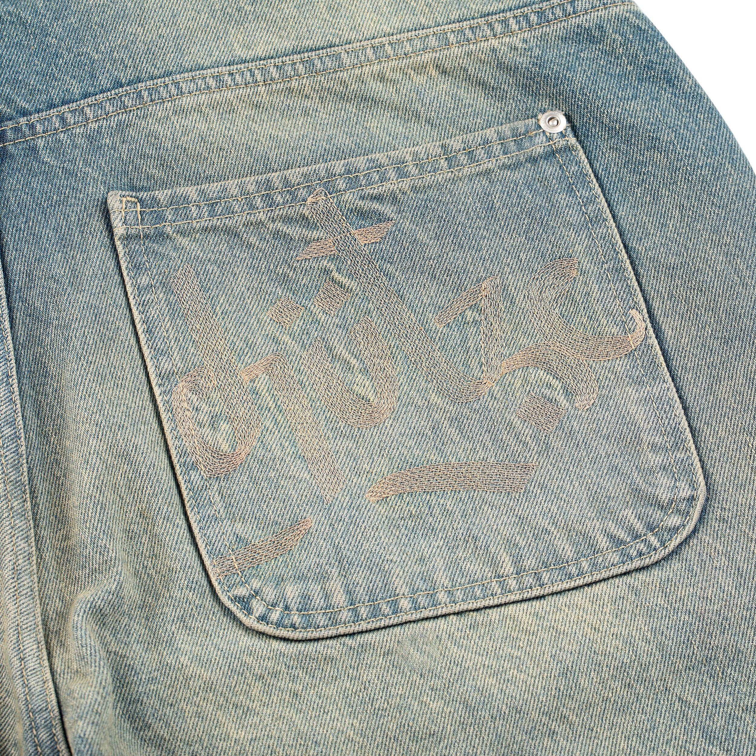 "riyal" Denim sand acid washed - Image 6