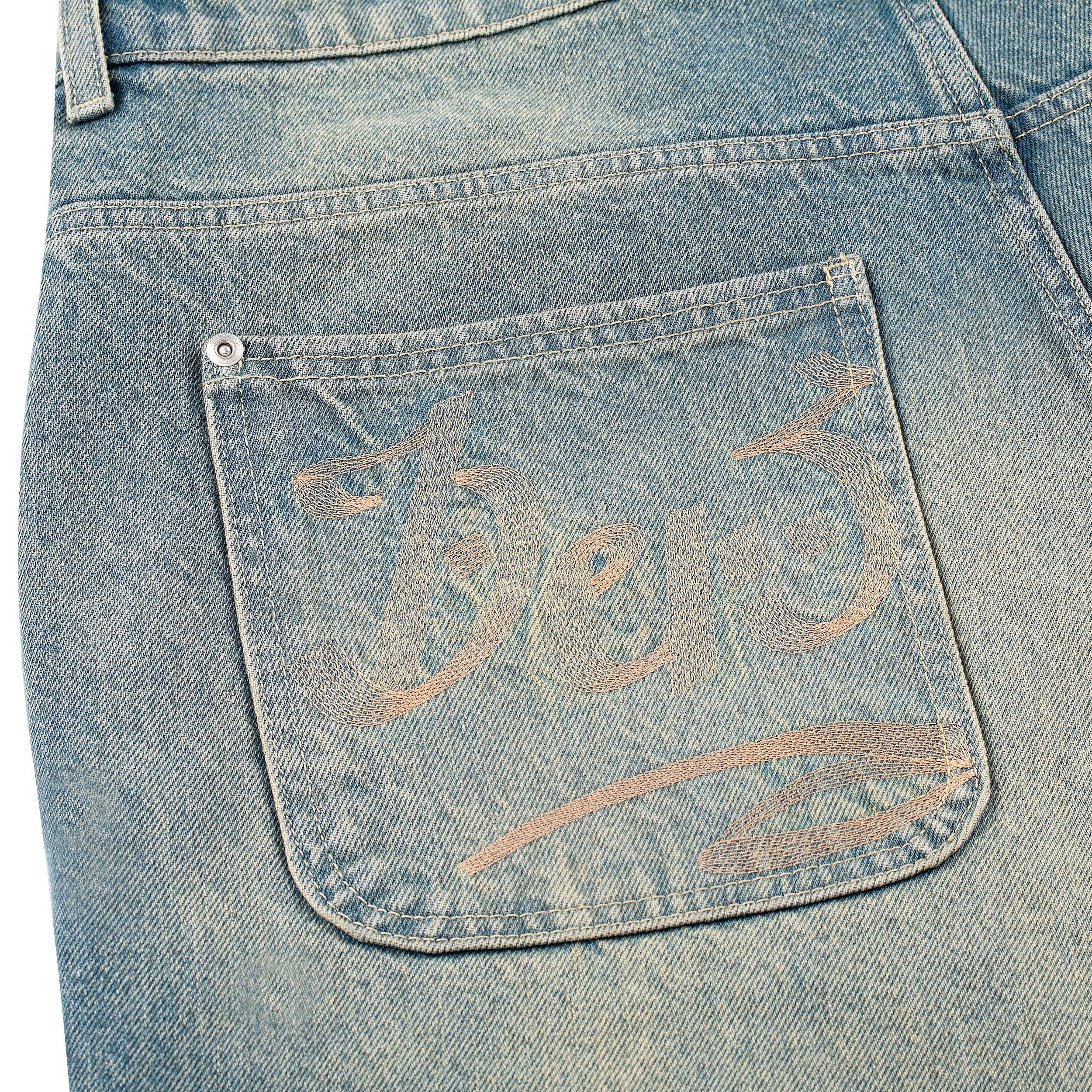 "riyal" Denim sand acid washed - Image 7