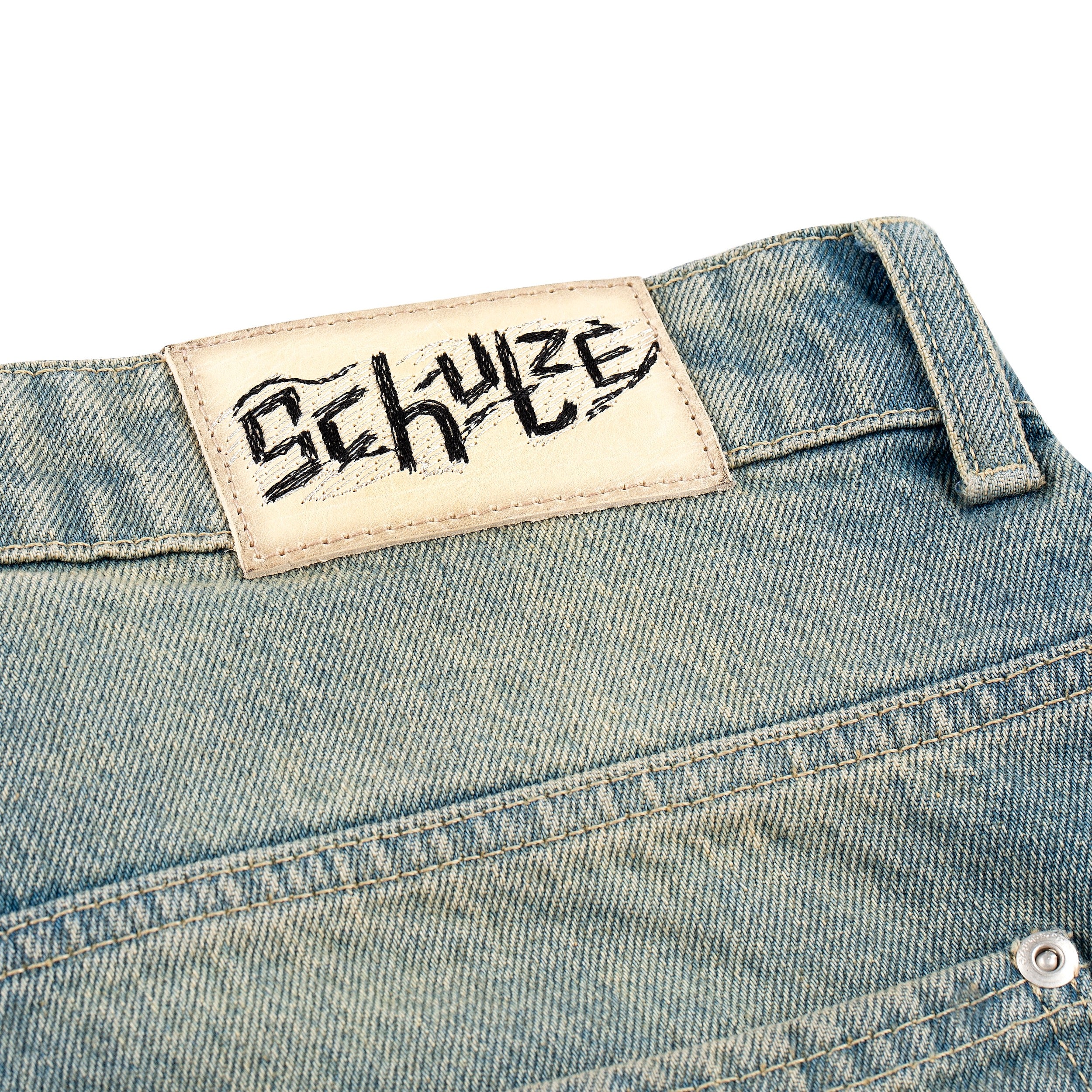 "riyal" Denim sand acid washed - Image 8