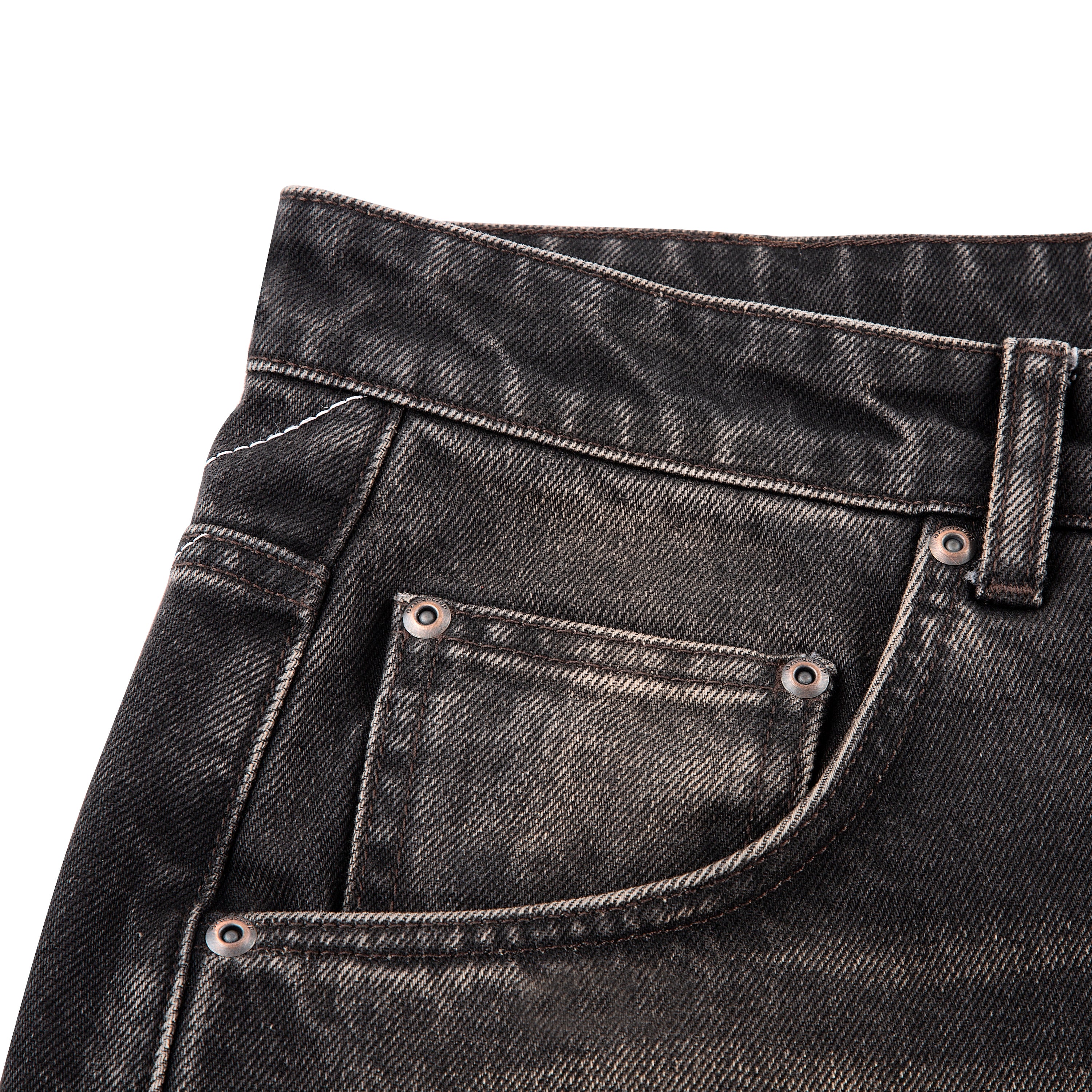 "awakening" Jorts brown tint - Image 4