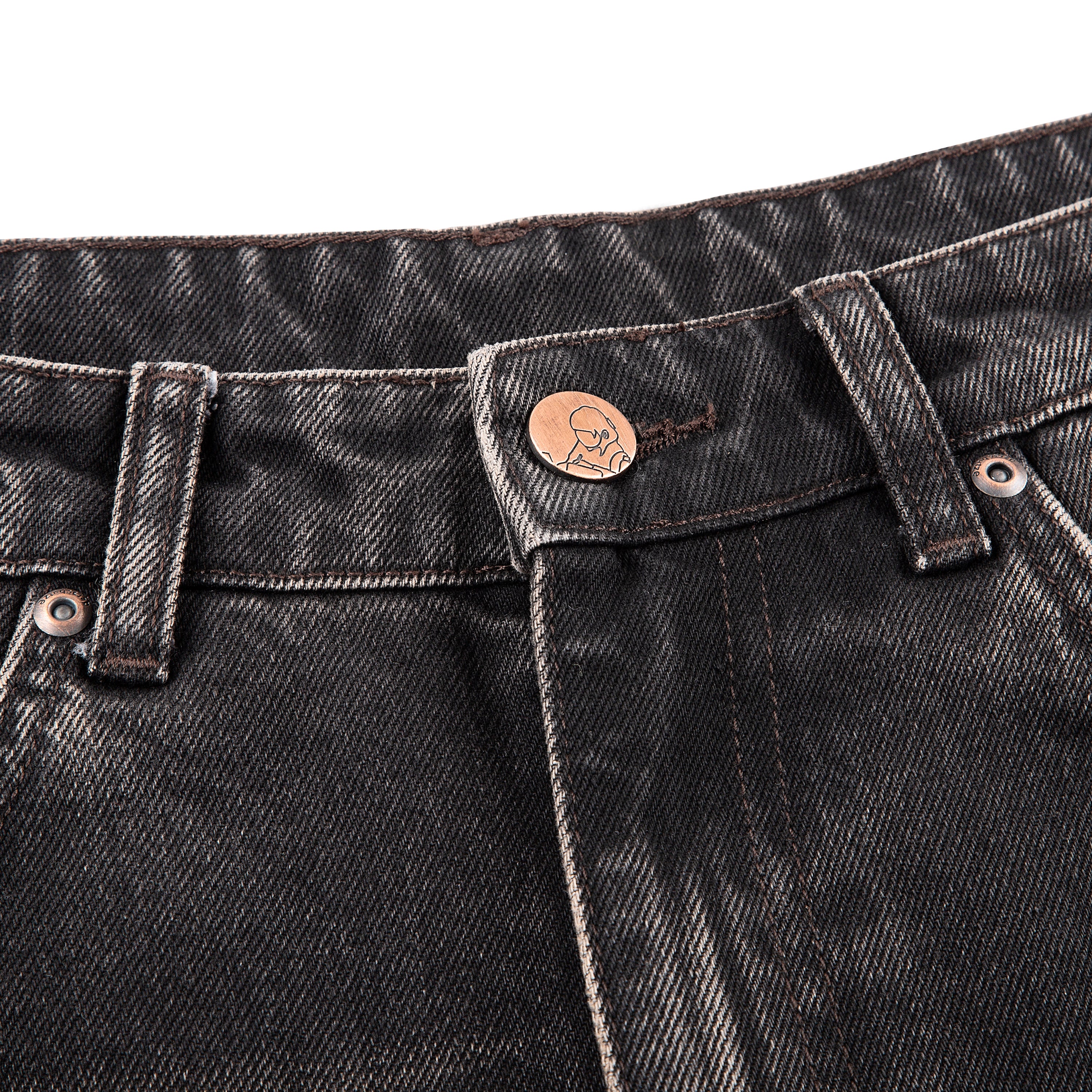 "awakening" Jorts brown tint - Image 5