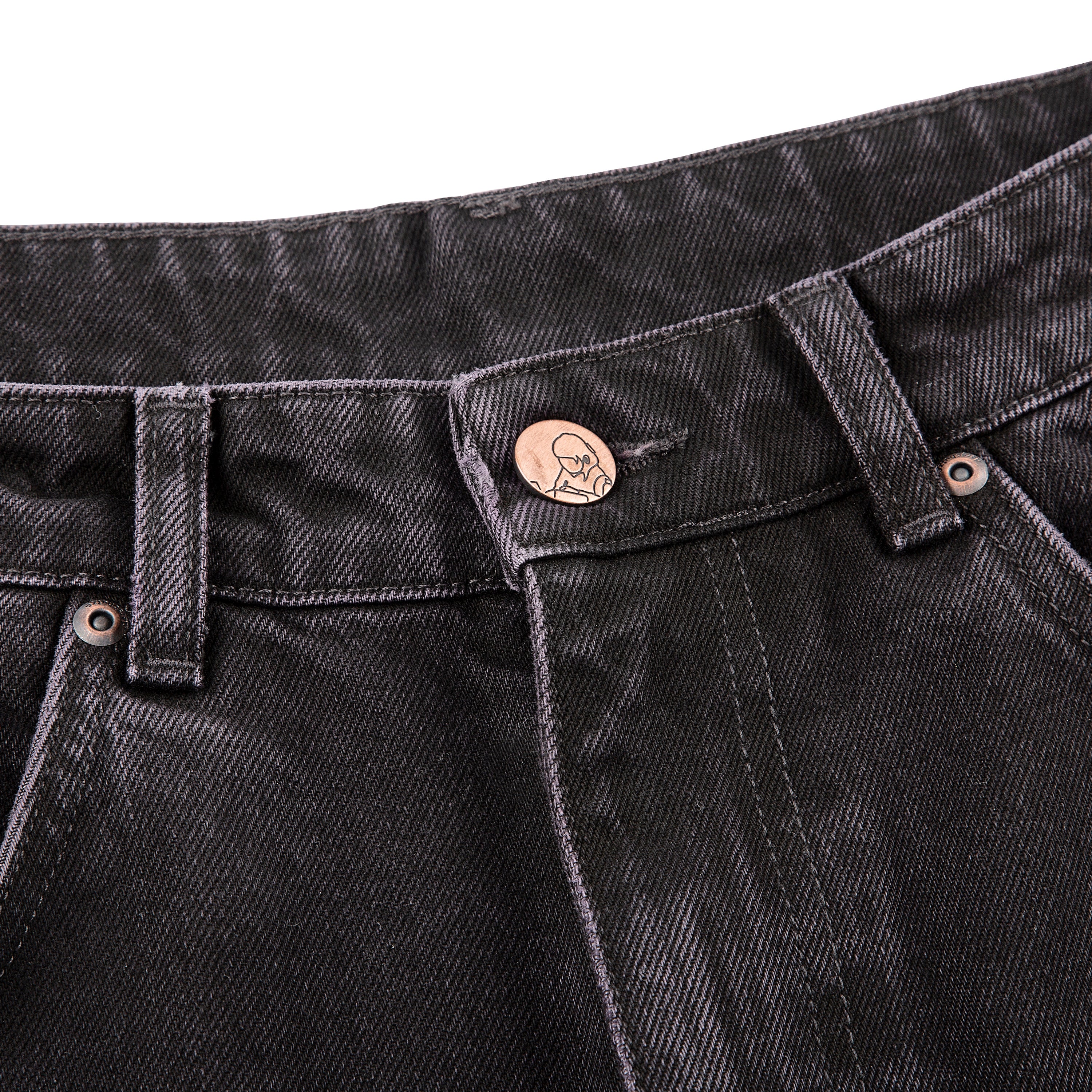 "awakening" Jorts purple tint - Image 5
