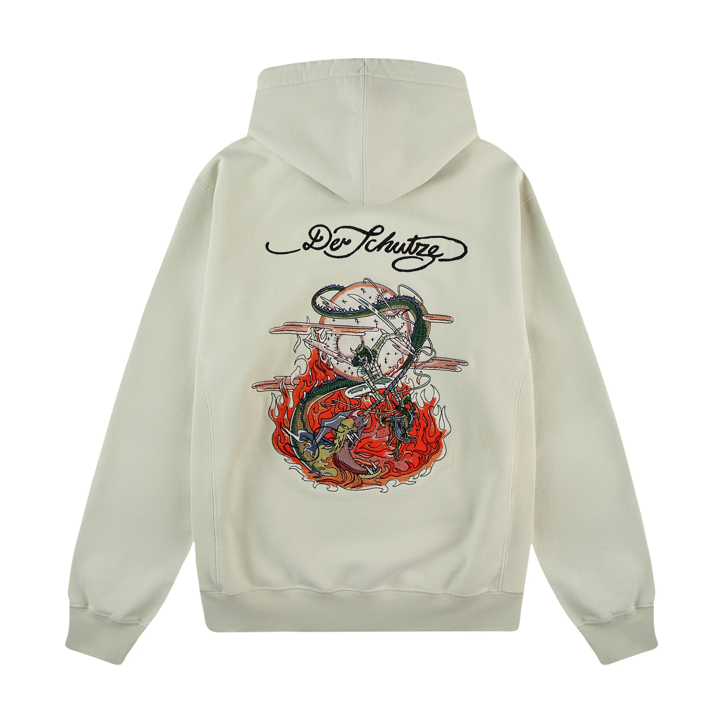 "ed schutze" Hoodie creme - Image 2