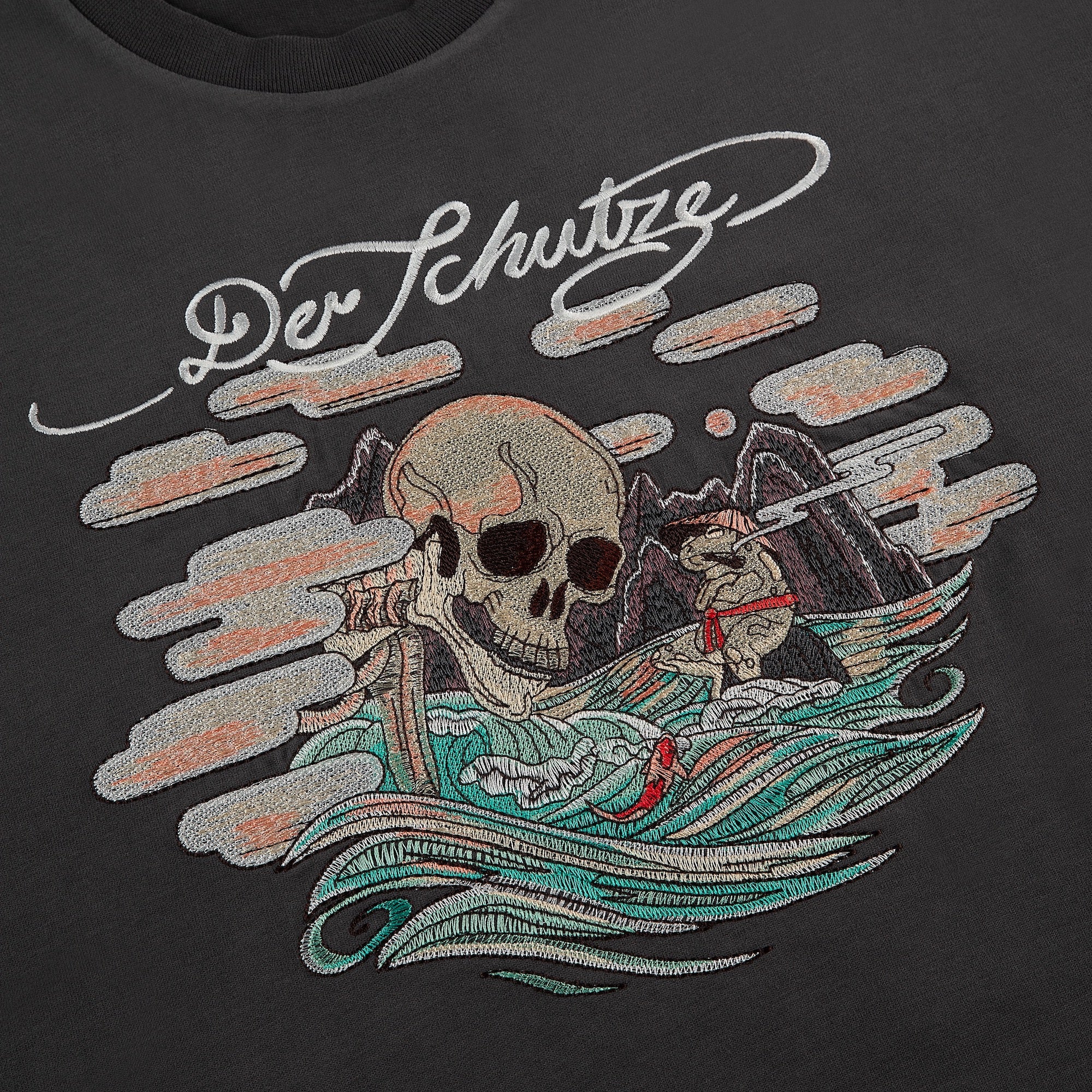"ed schutze" T-Shirt anthracite - Image 3