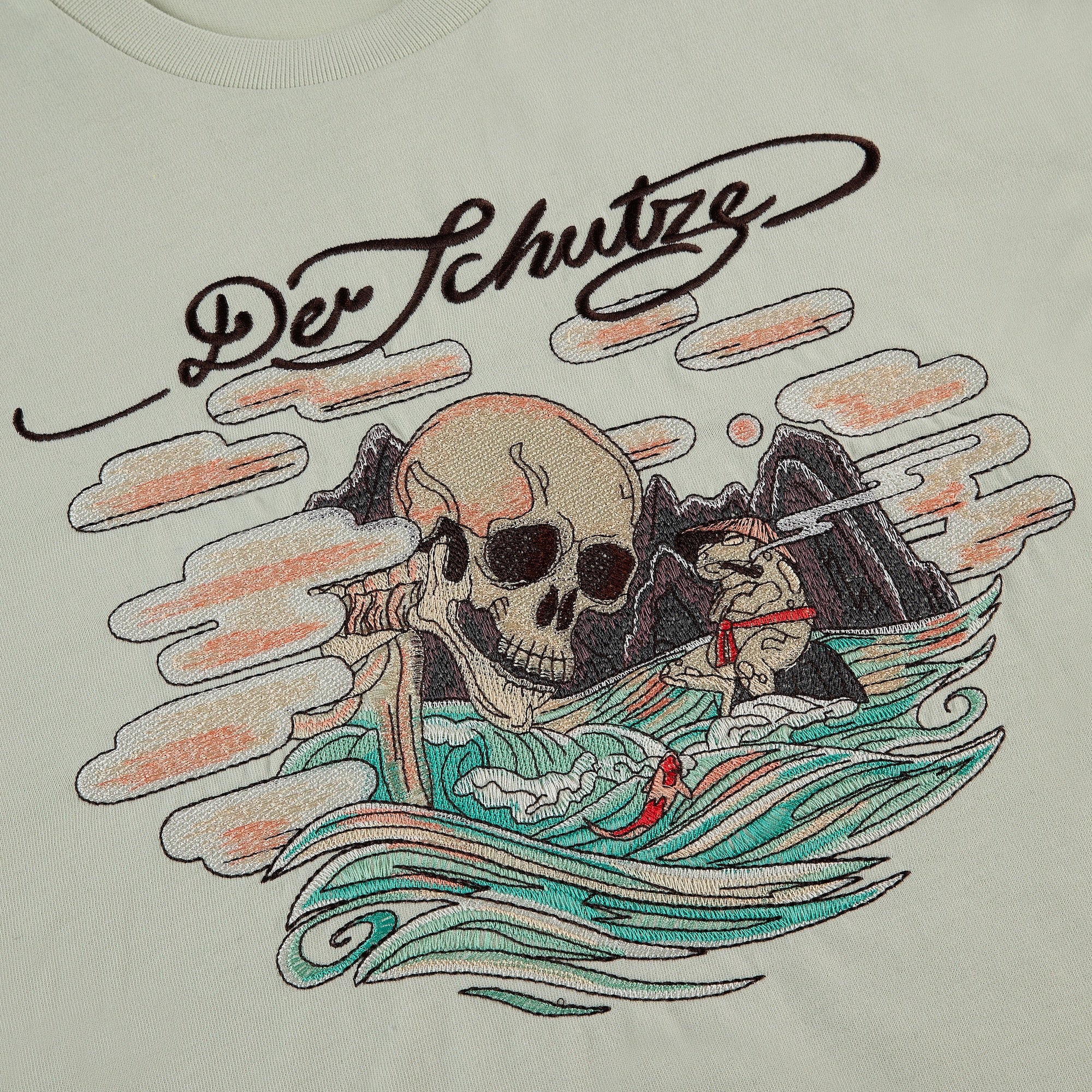 "ed schutze" T-Shirt creme - Image 3