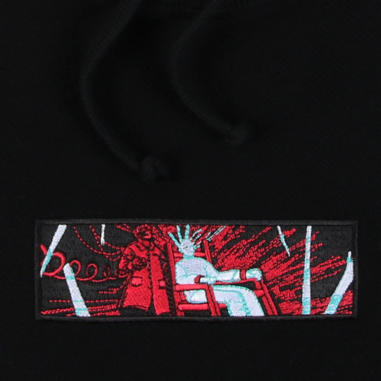 "death sentence" inverted Hoodie black - Image 2