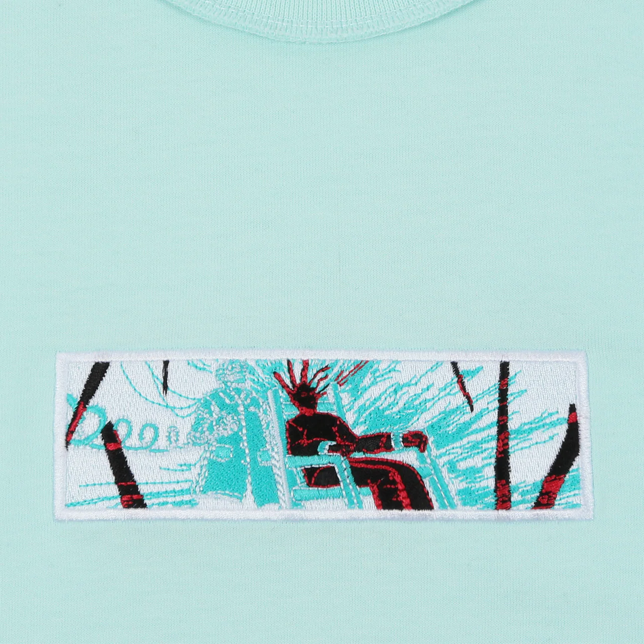 "death sentence" T-Shirt light green - Image 2
