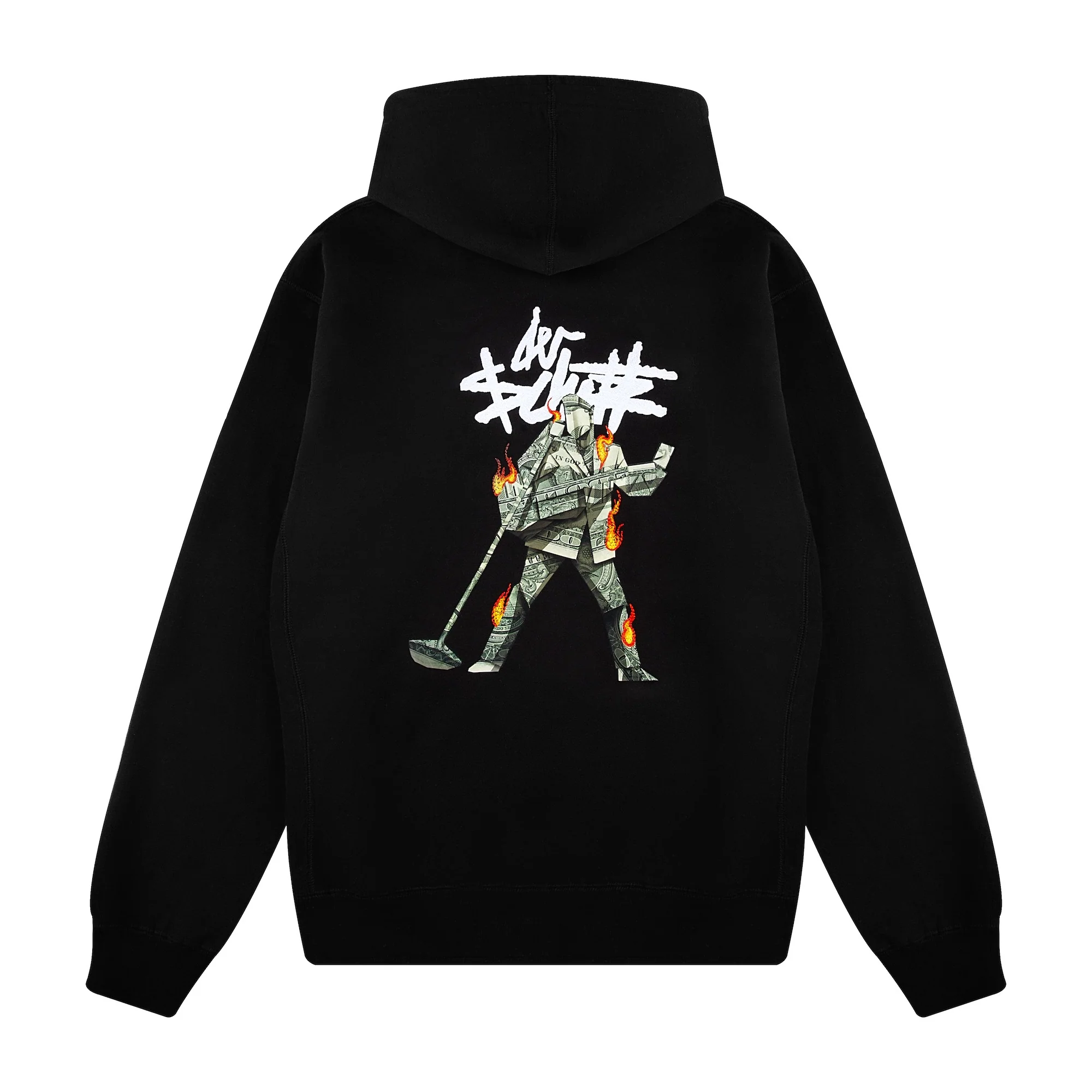 "elvis" Hoodie black - Image 2