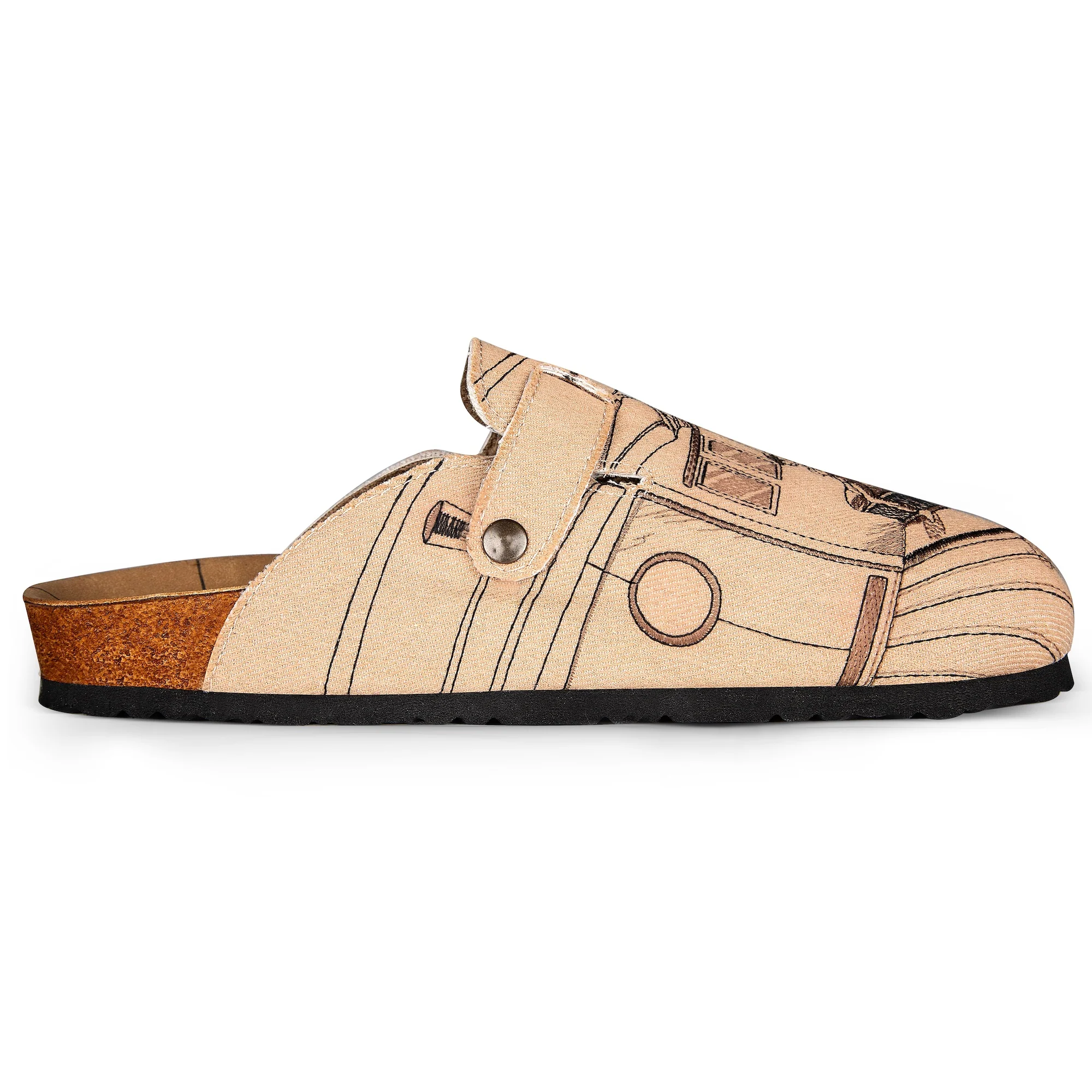 "faces" clogs beige - Image 6