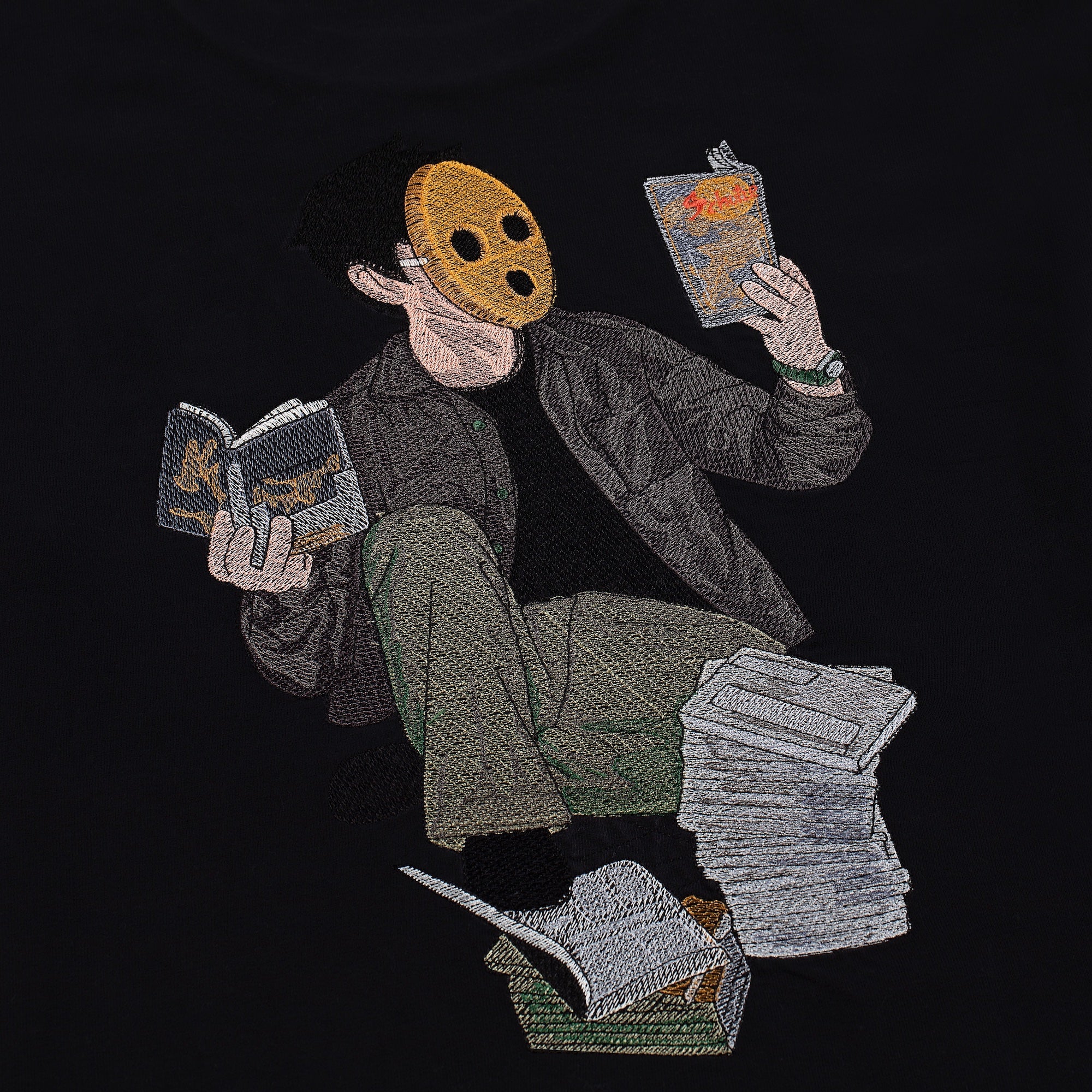 "faces" T-Shirt black - Image 3
