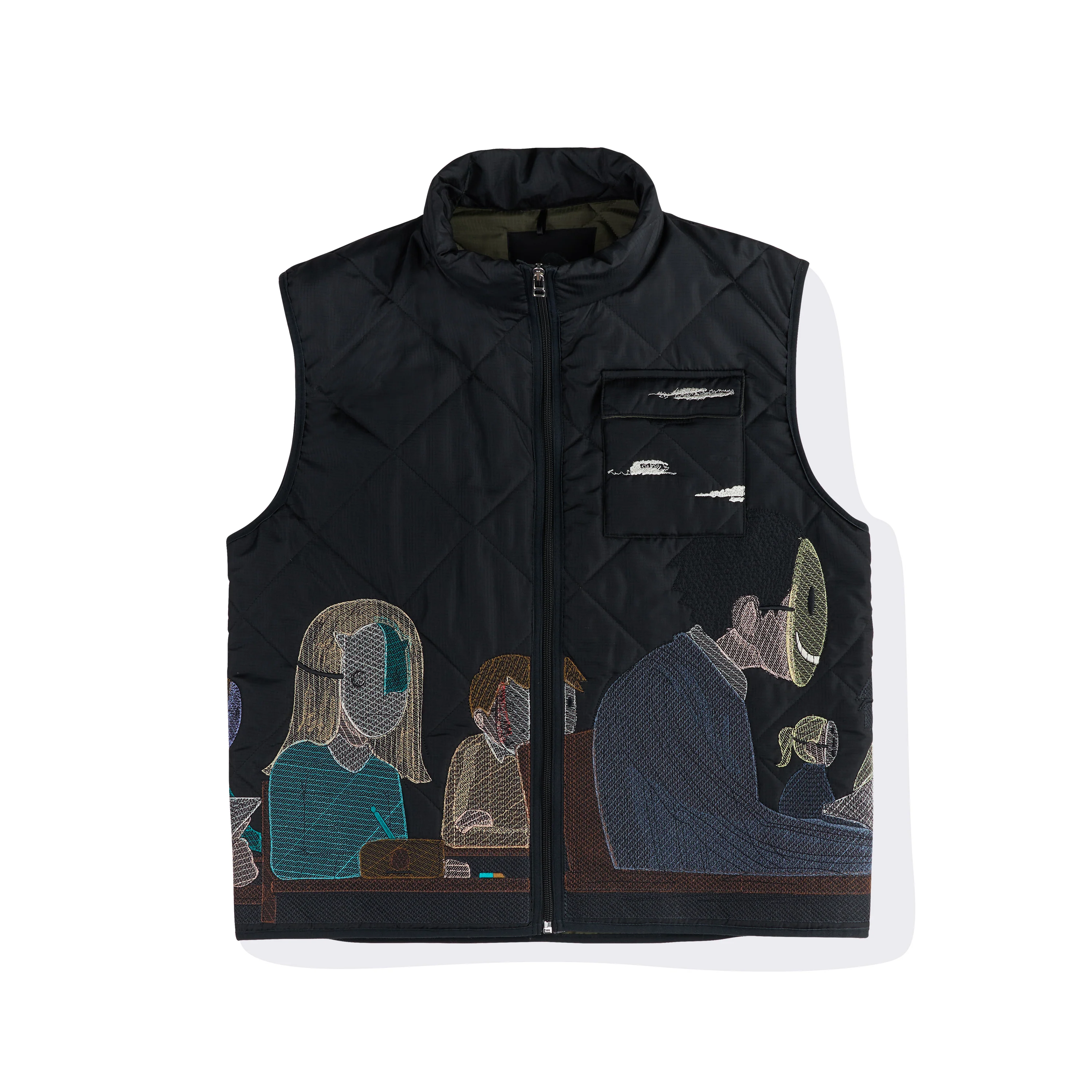 "faces v3" lightweight Vest black