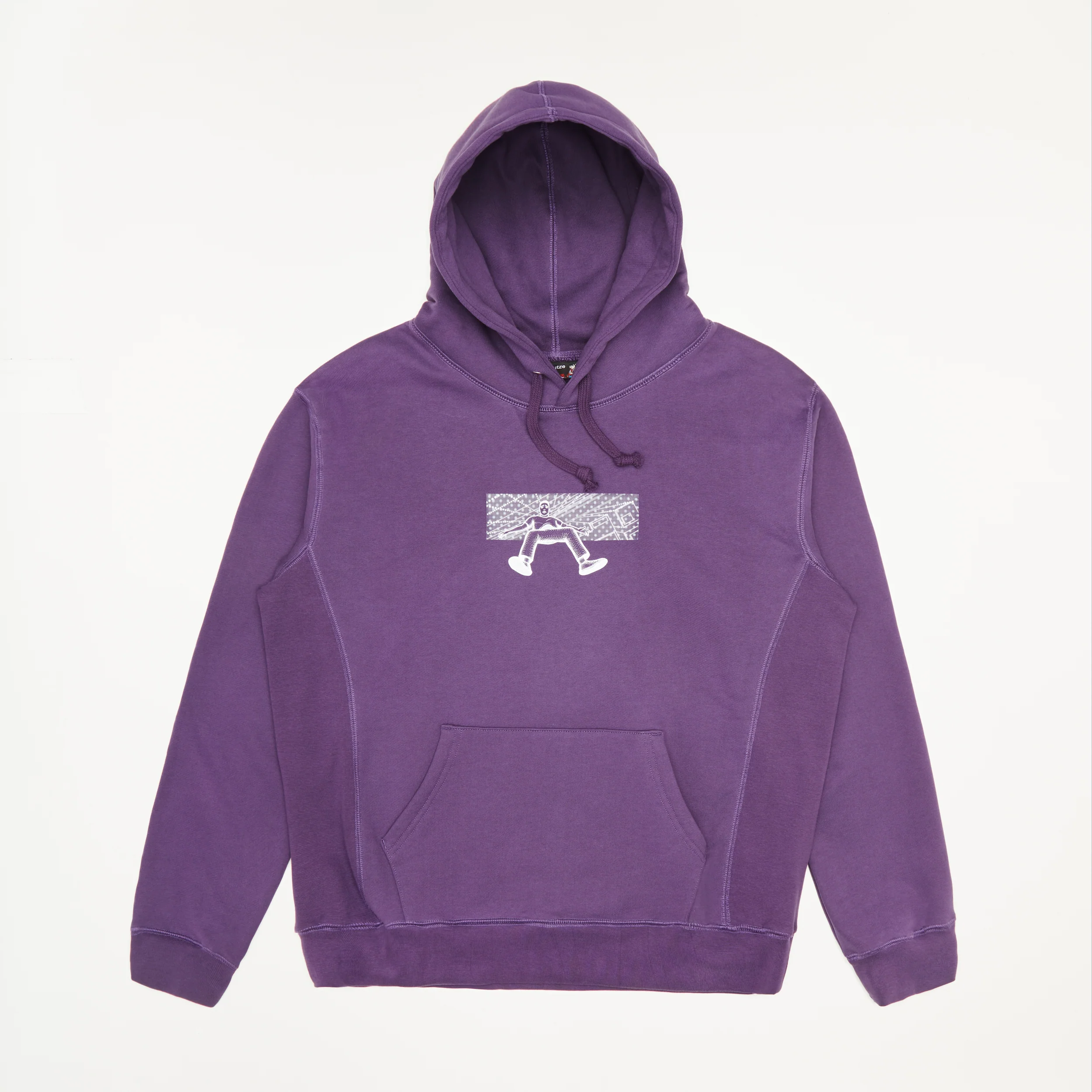 "falling man" Hoodie purple