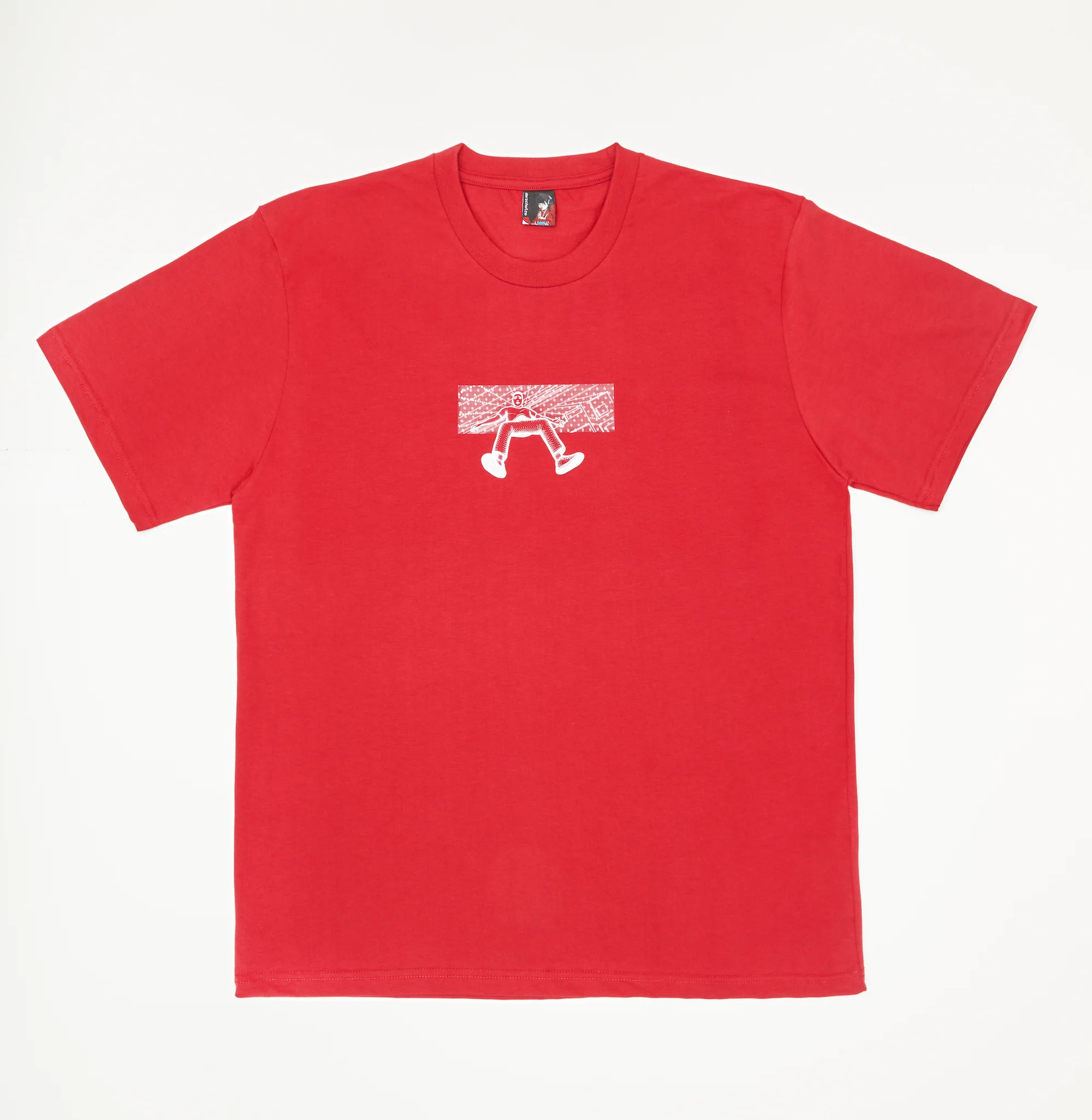 "falling man" T-Shirt red