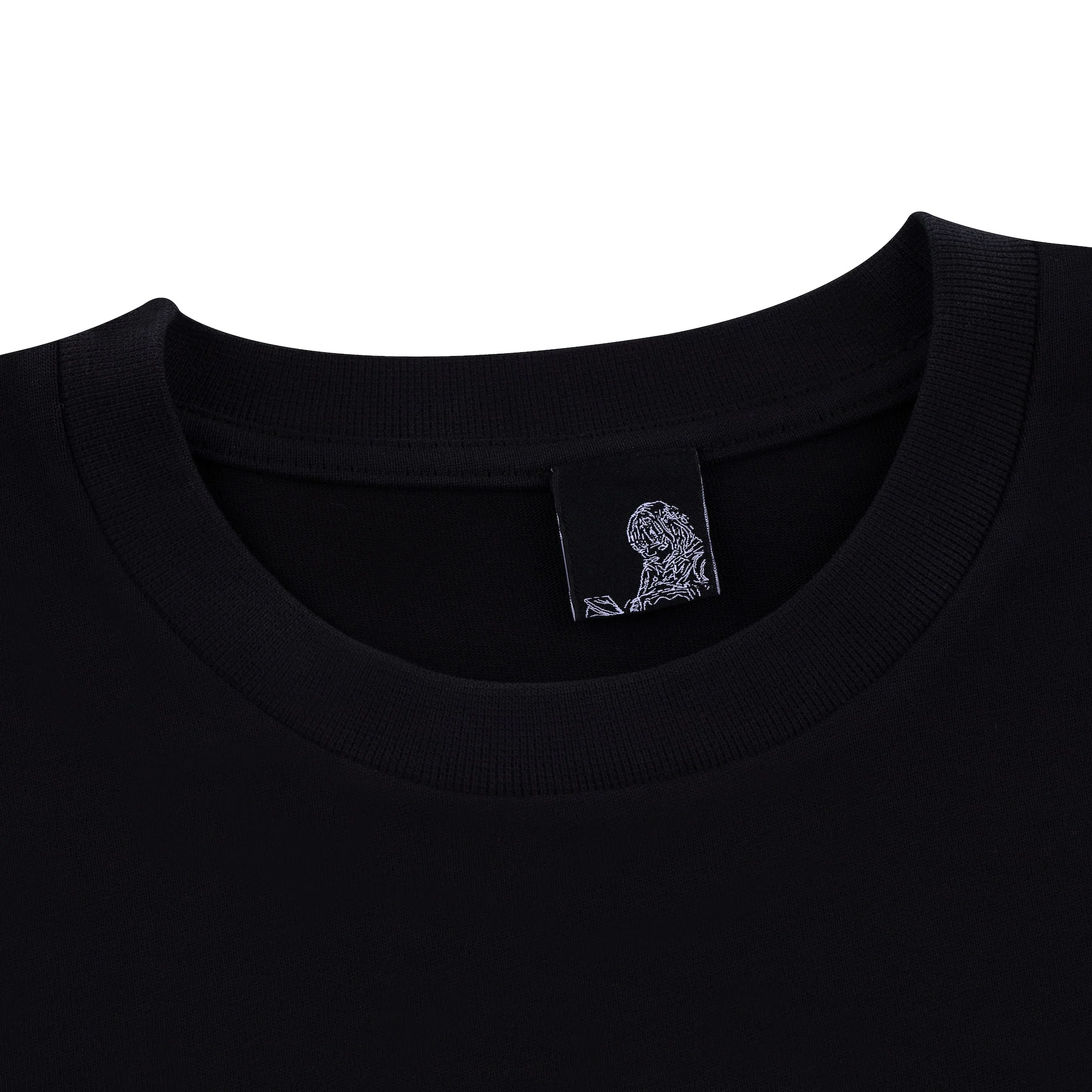 "flowers" T-Shirt black - Image 4