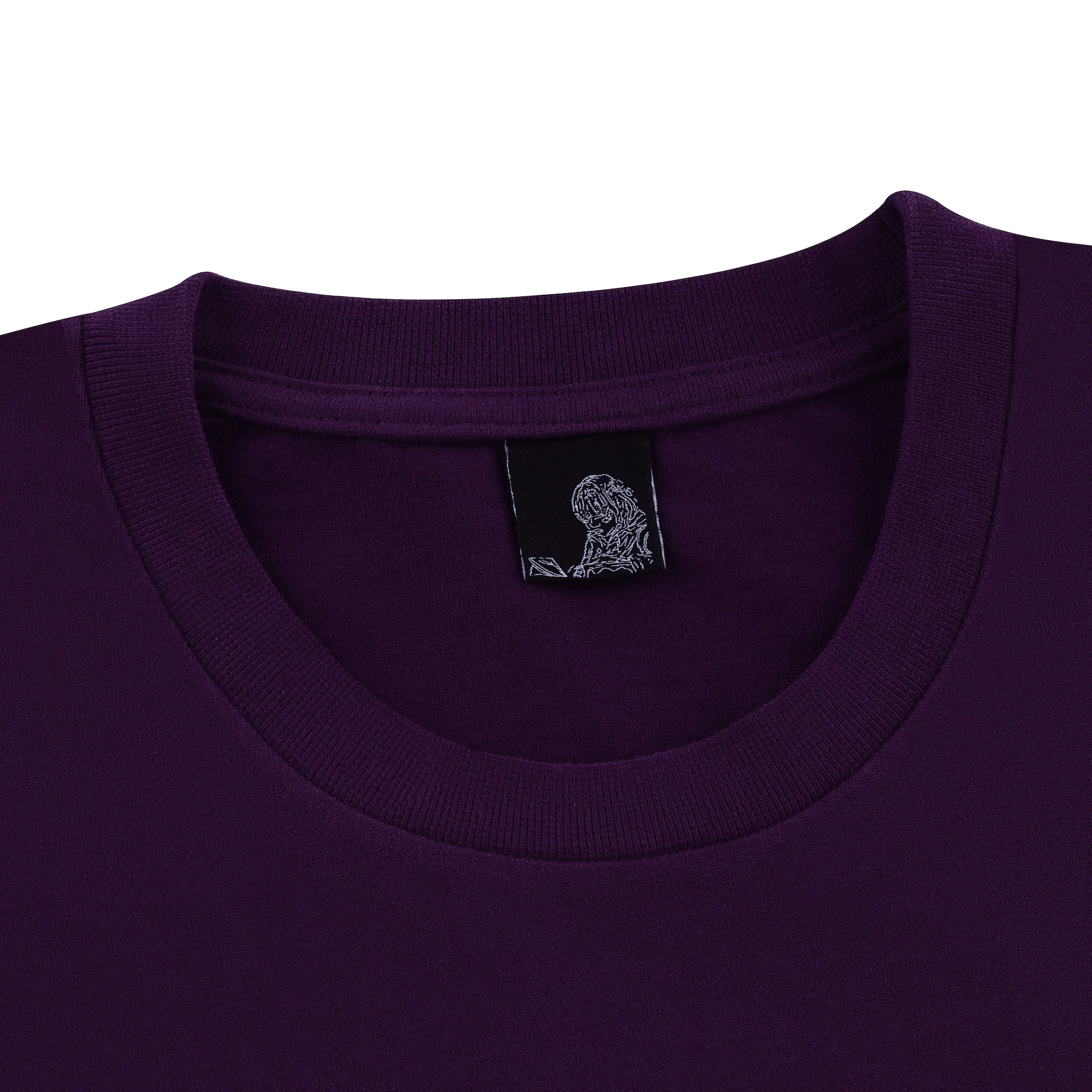 "flowers" T-Shirt purple - Image 4