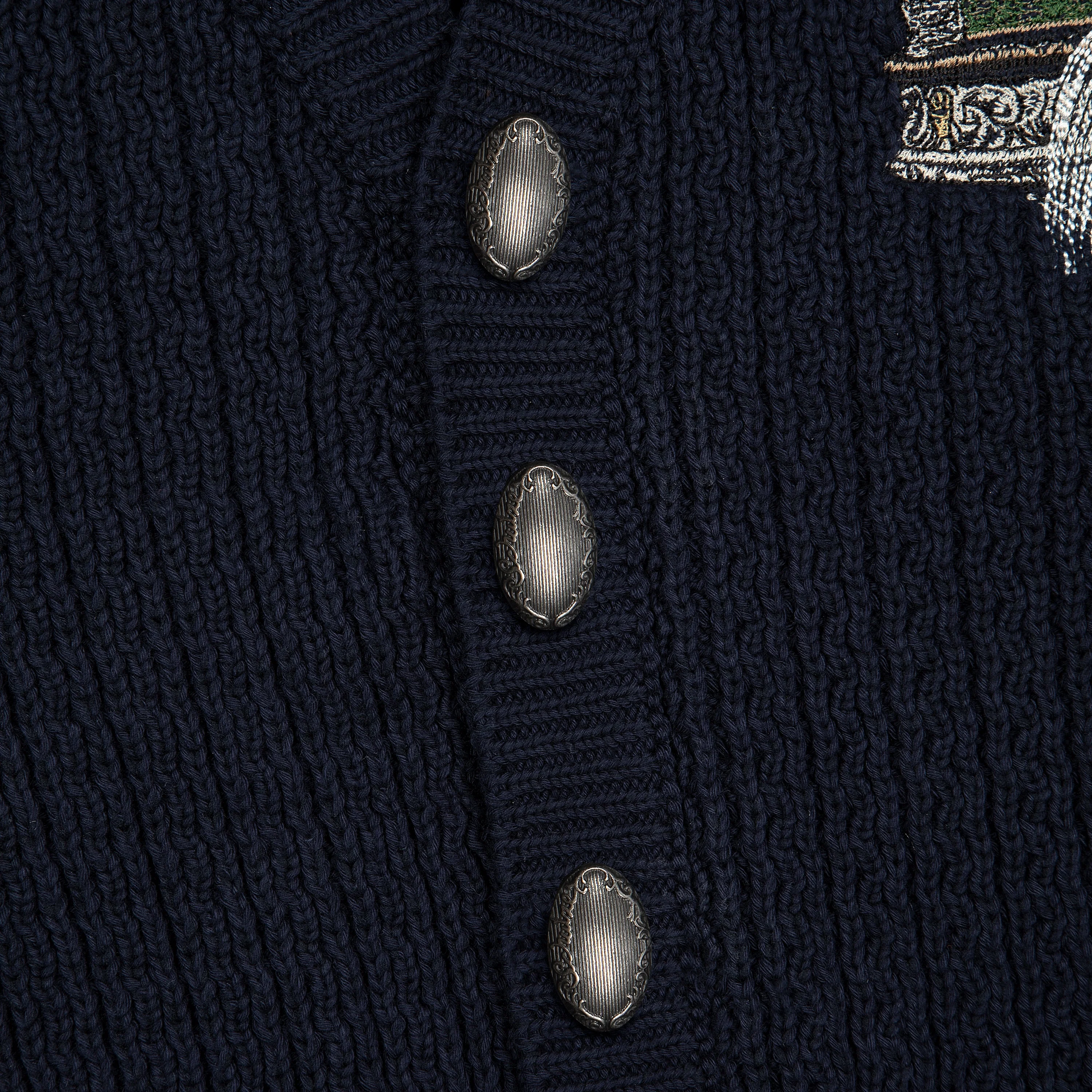 "gallery" Cardigan navy - Image 3
