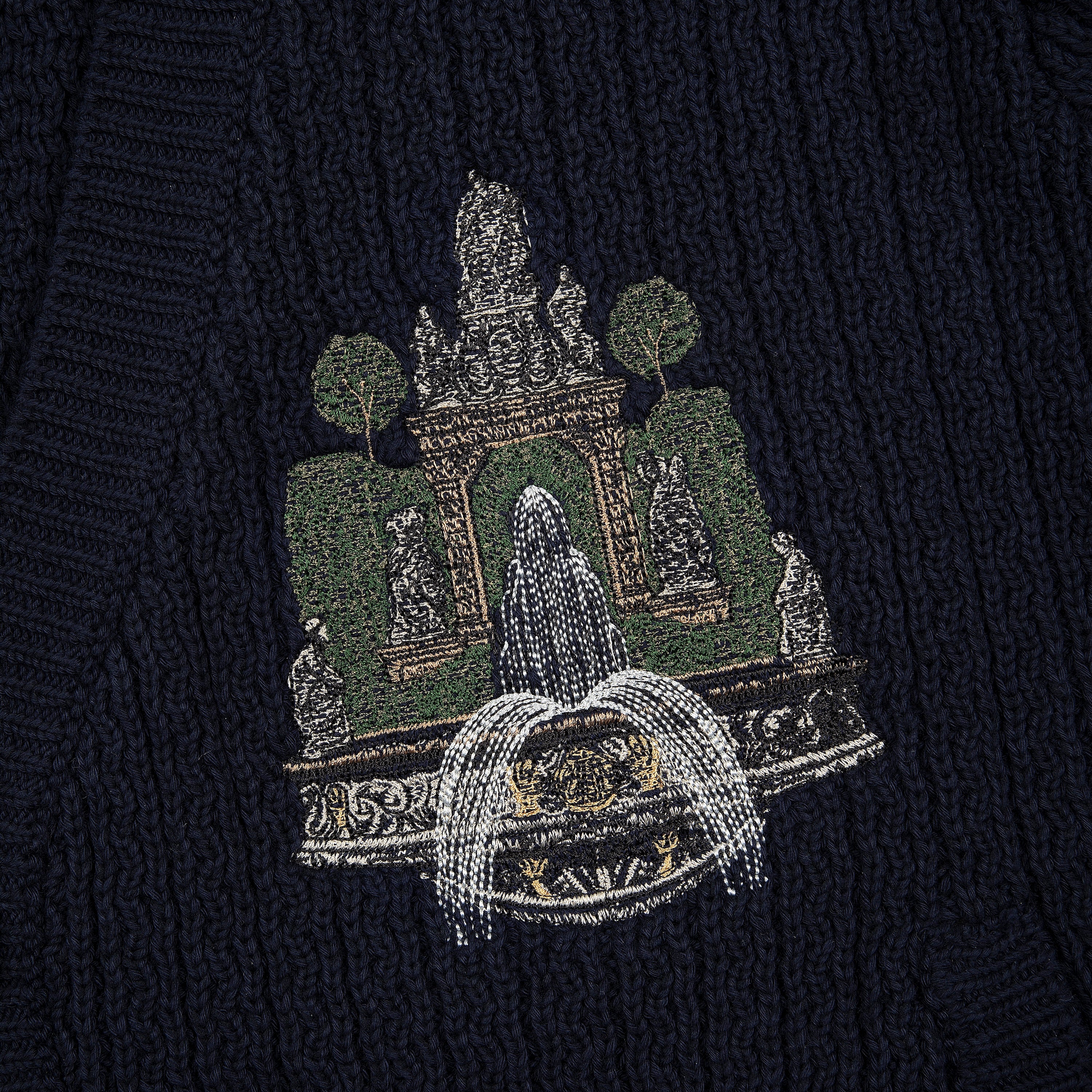 "gallery" Cardigan navy - Image 5