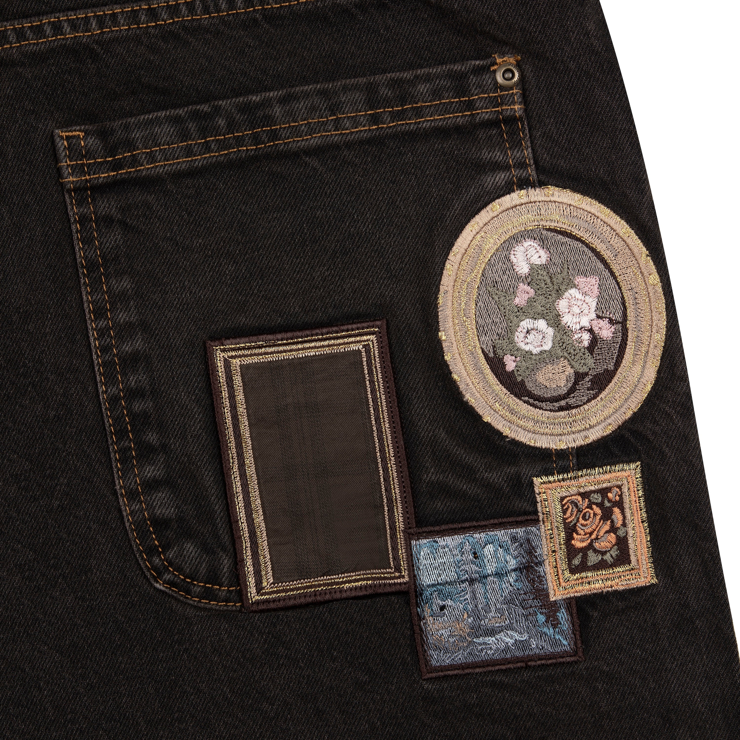 "gallery" Denim dark brown - Image 6