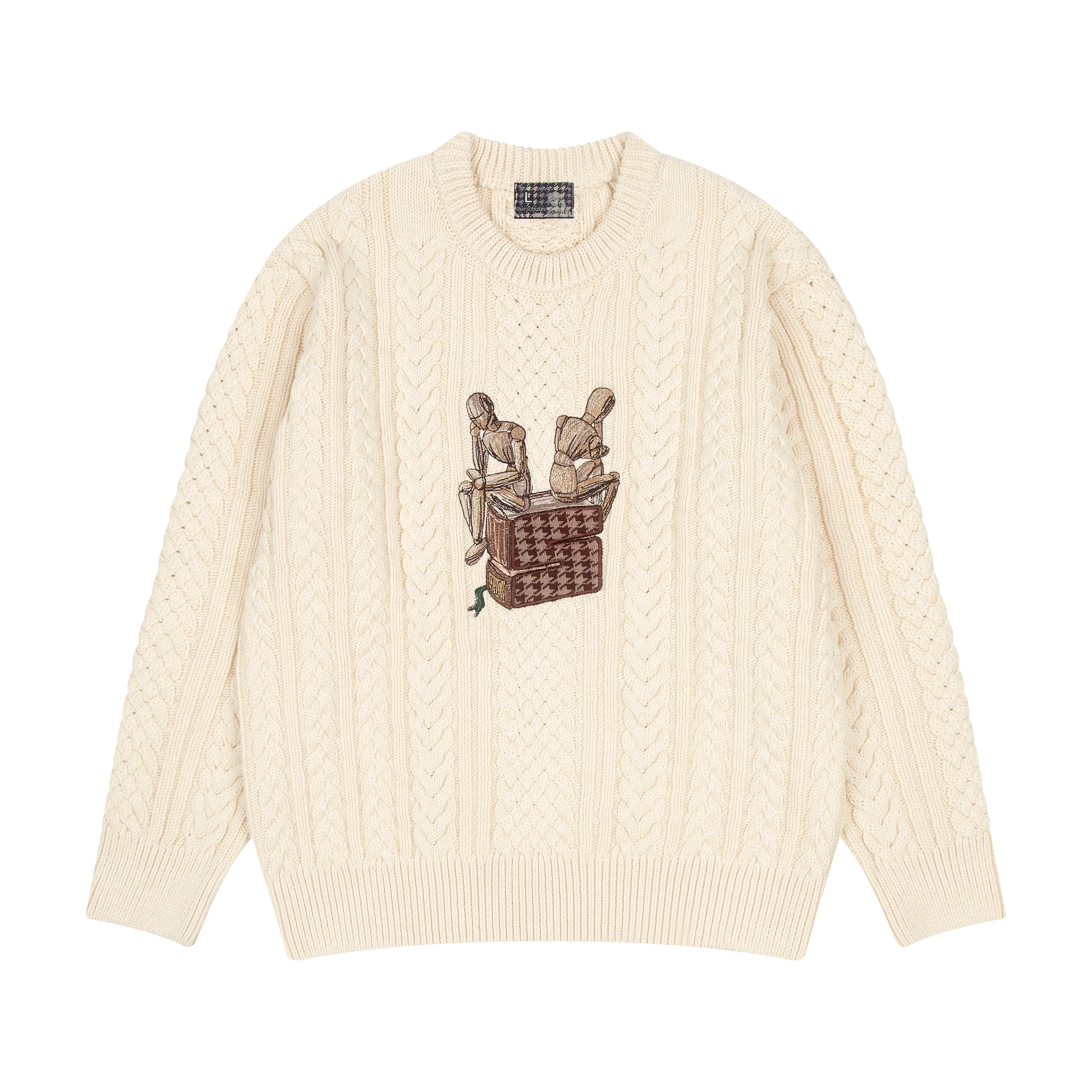 "gallery" Knit creme