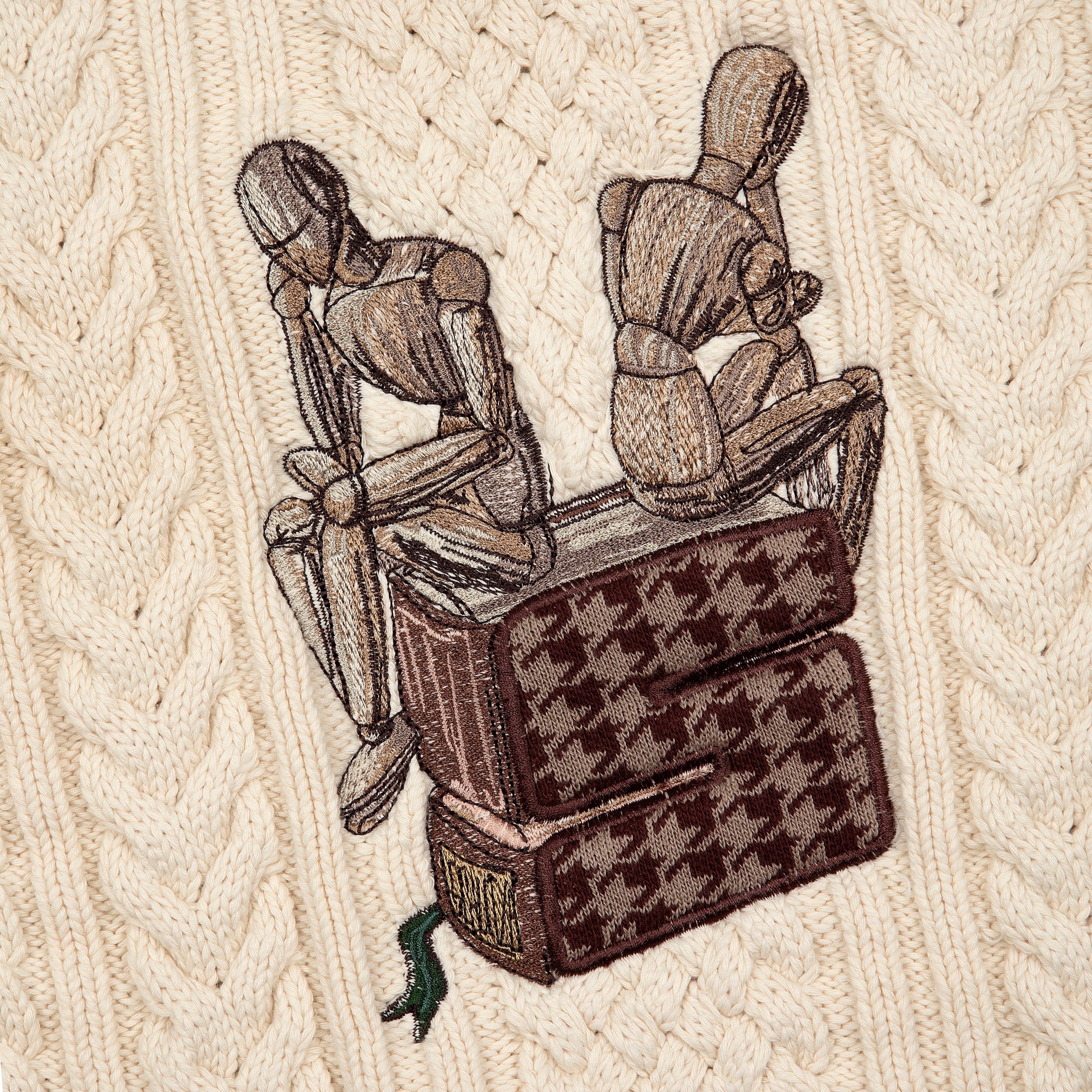 "gallery" Knit creme - Image 3