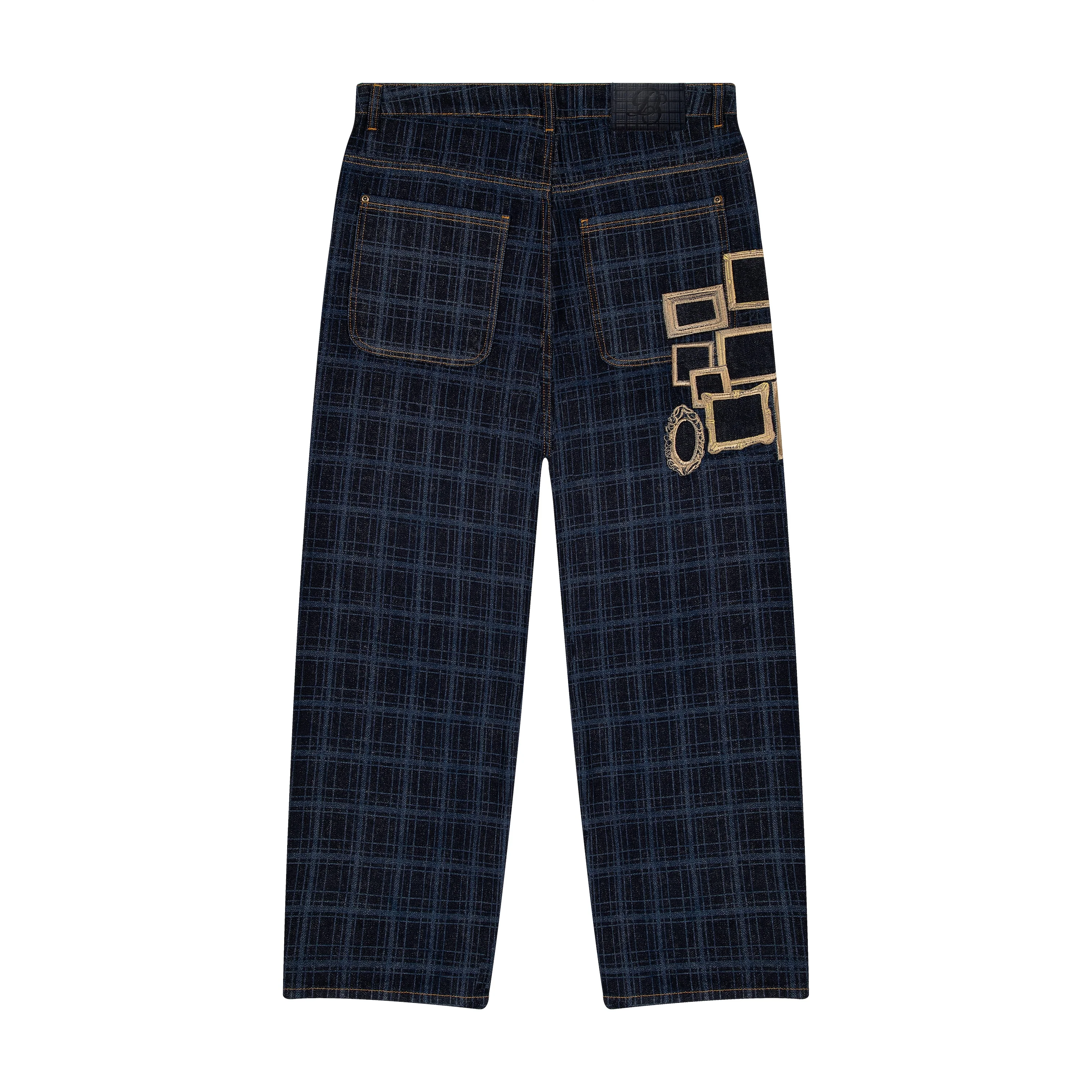 "gallery" laser printed Denim - Image 2