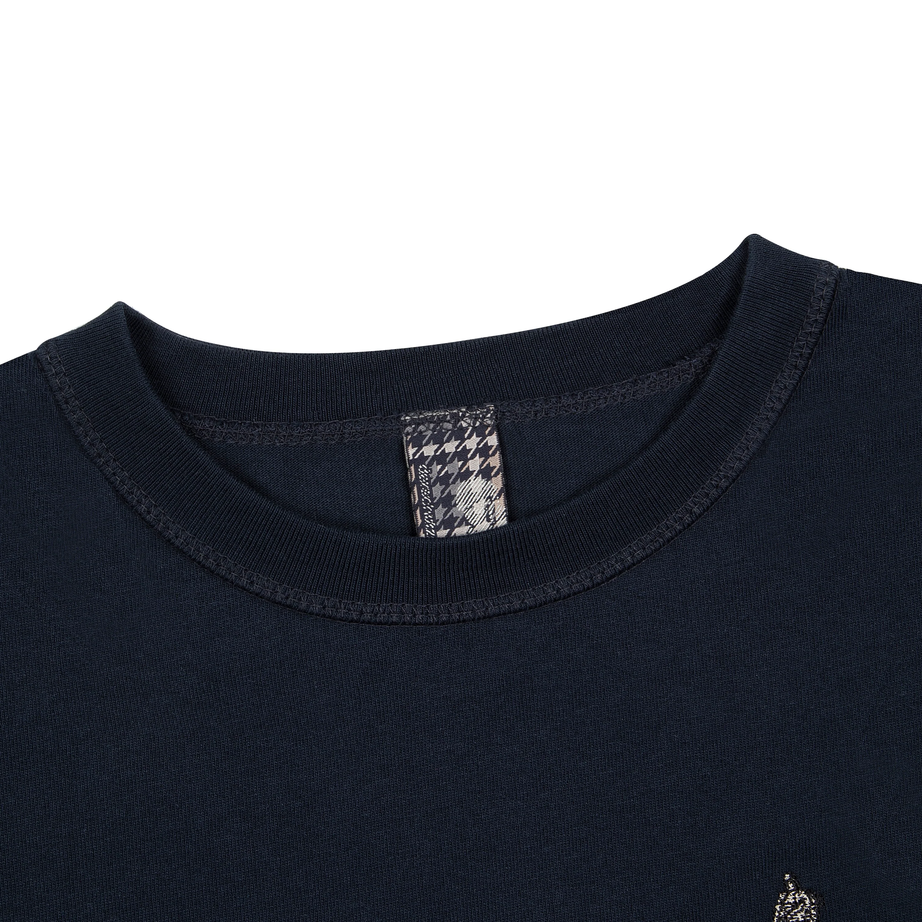 "gallery" layered Longsleeve navy - Image 3