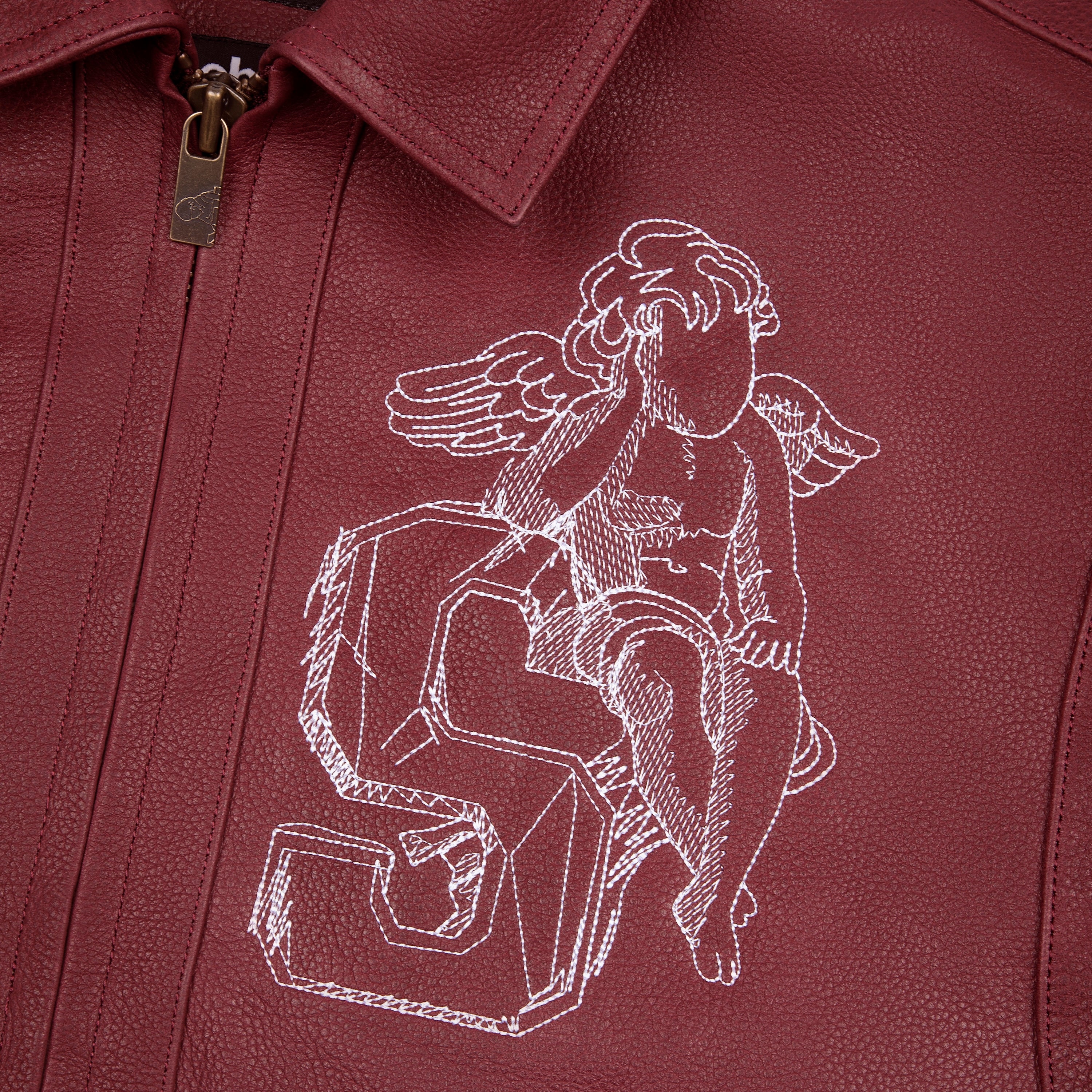 "gallery" Leather Jacket - Image 4