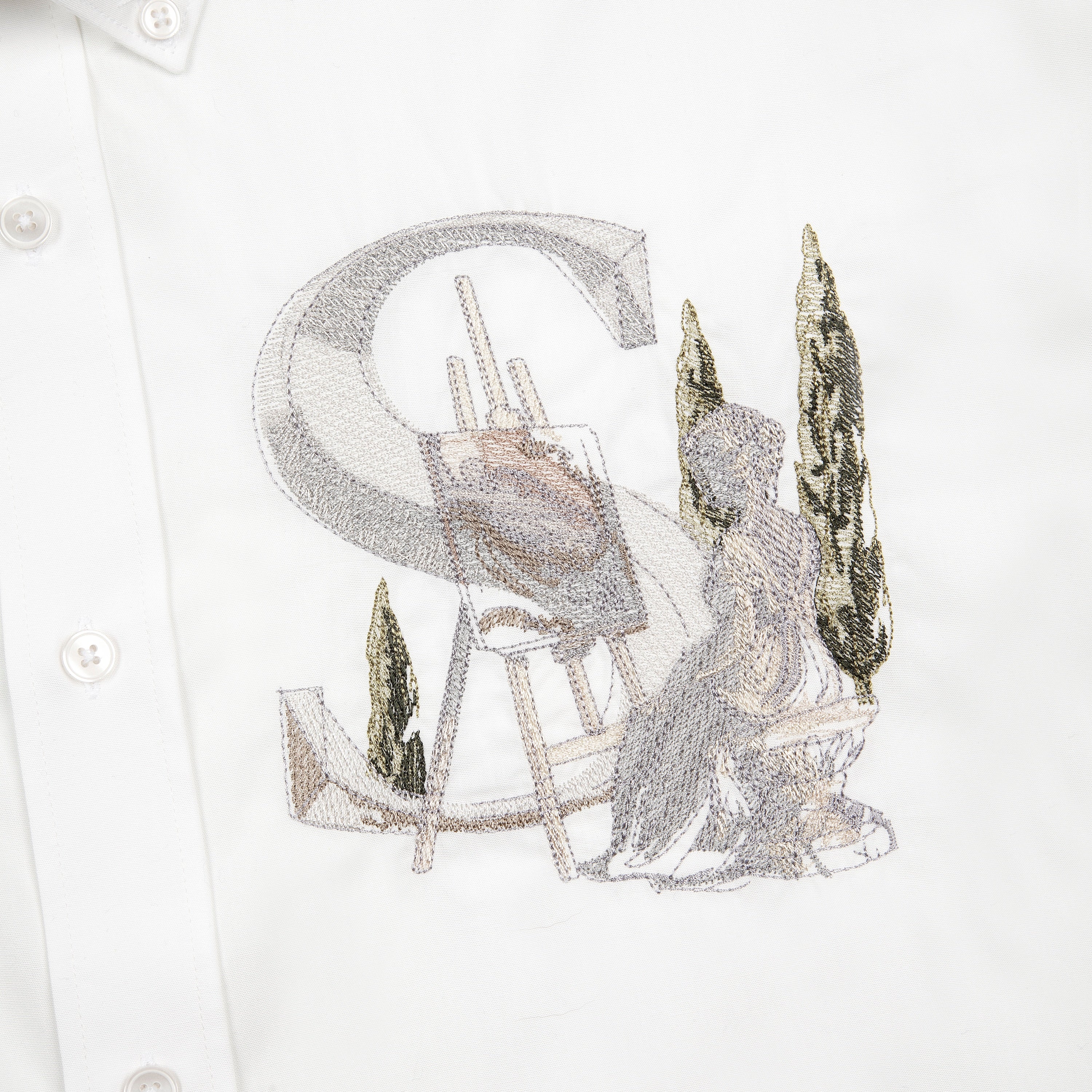 "gallery" Shirt white - Image 5