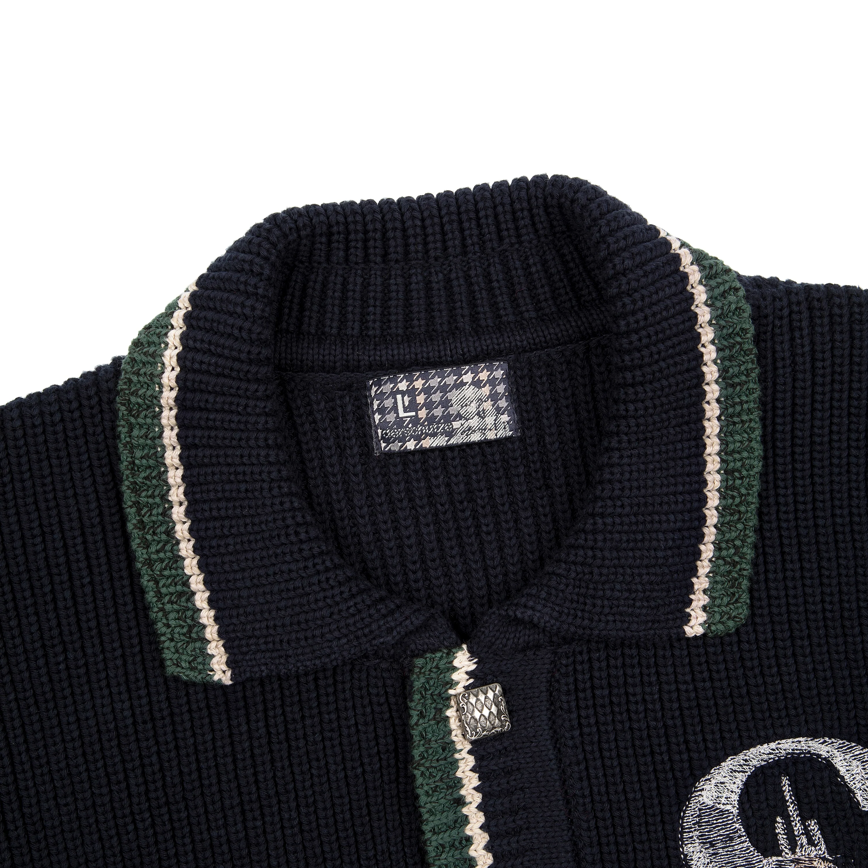 "gallery" Polo Cardigan - Image 3