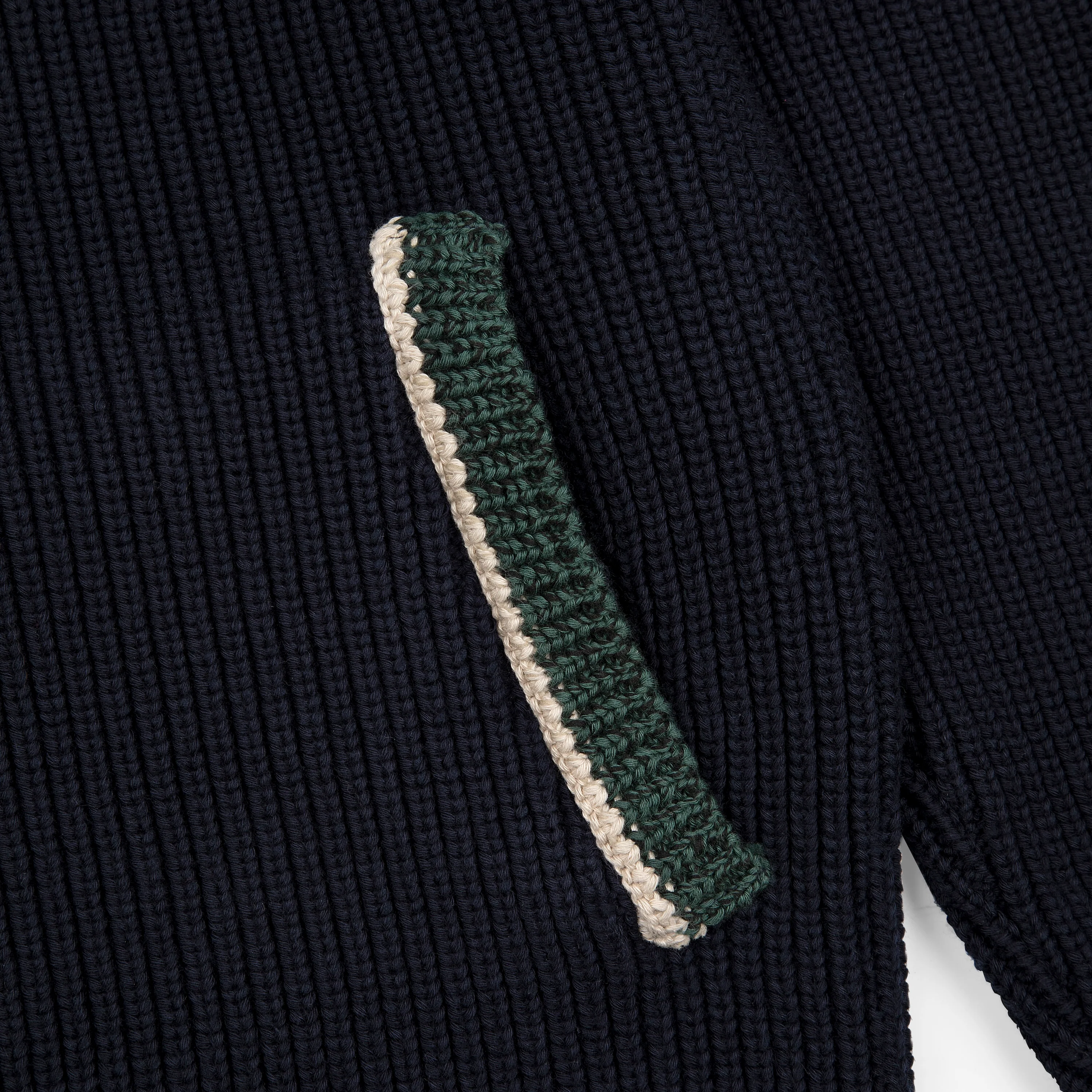 "gallery" Polo Cardigan - Image 5