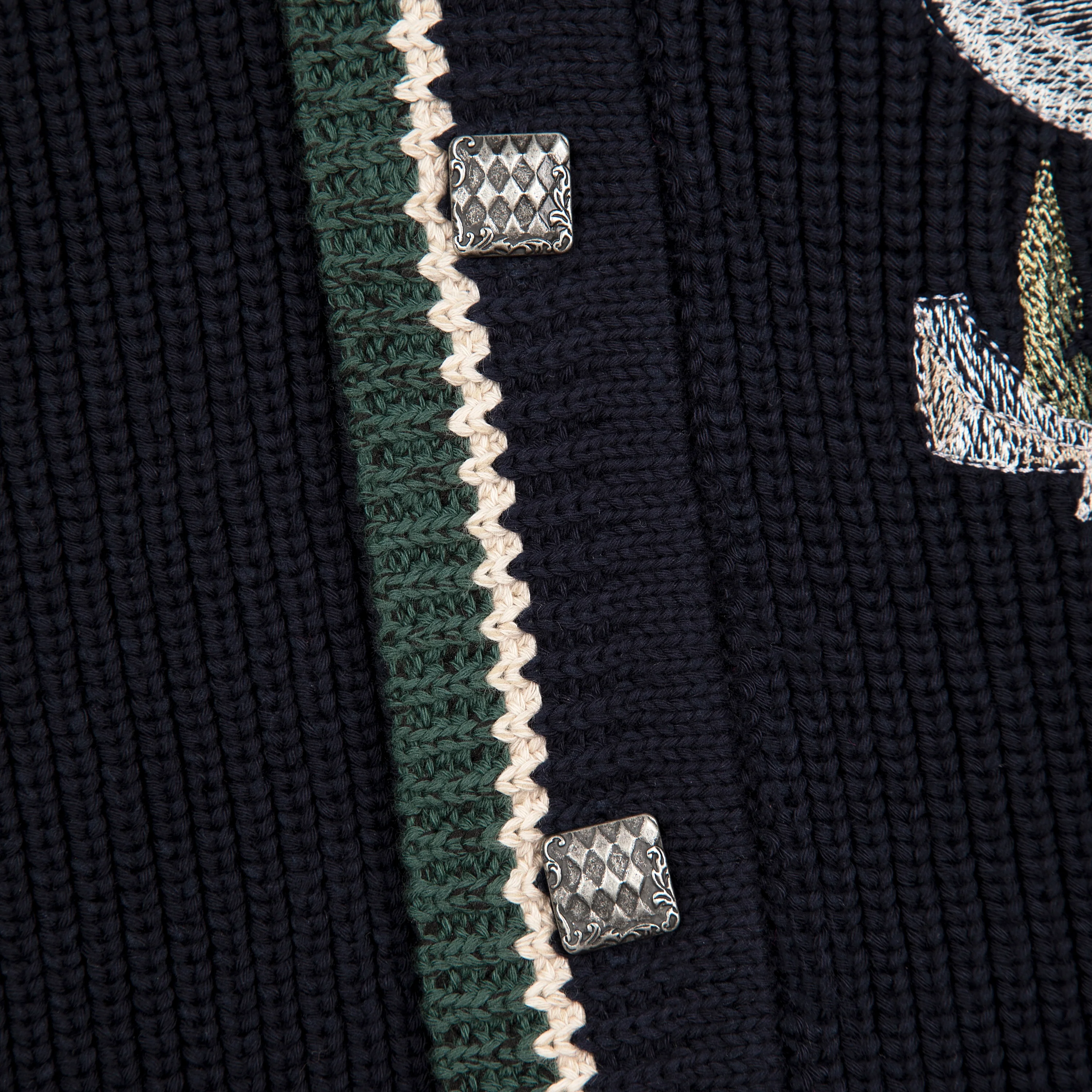 "gallery" Polo Cardigan - Image 6