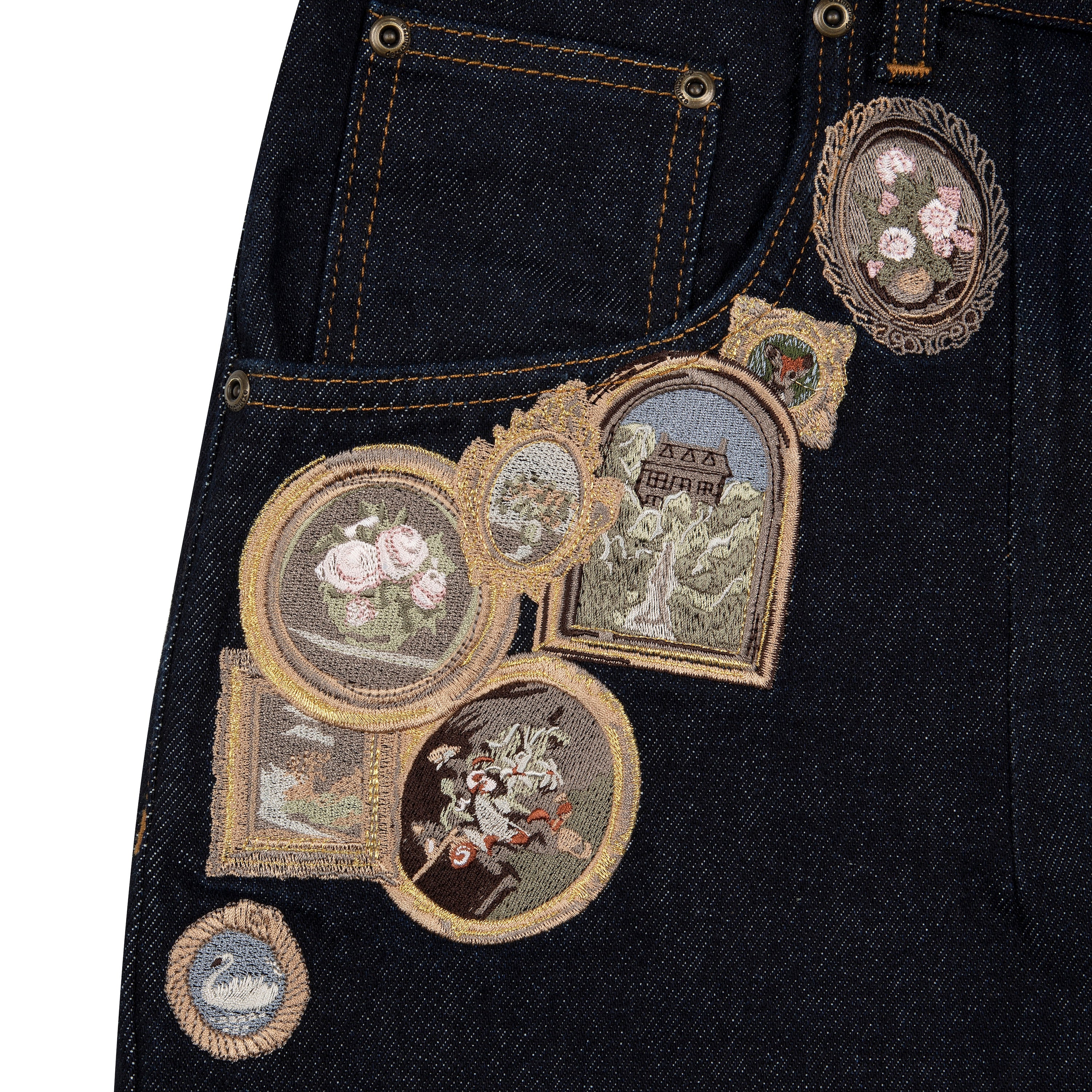 "gallery" raw Denim - Image 5