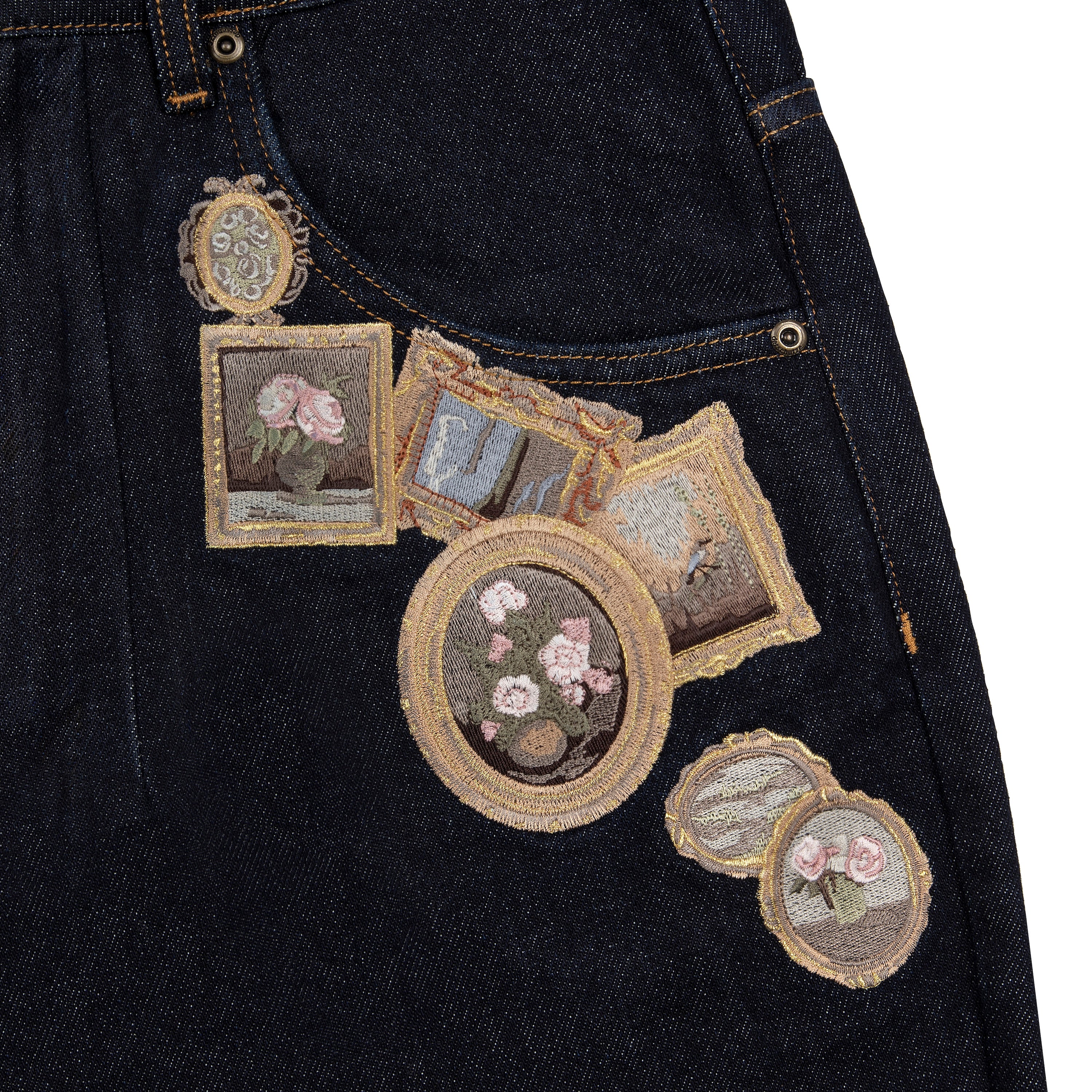 "gallery" raw Denim - Image 6