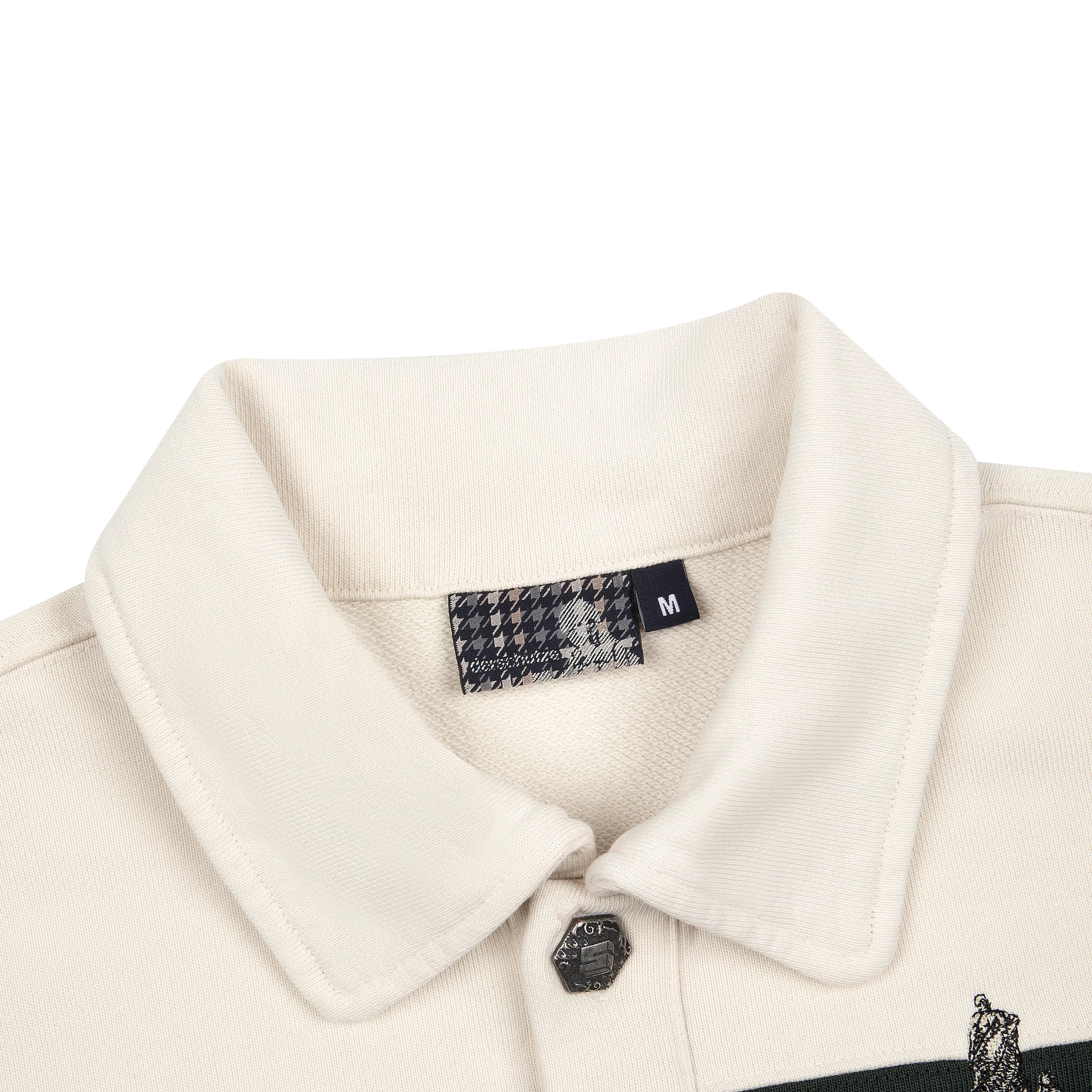 "gallery" striped Polo Sweatshirt - Image 3