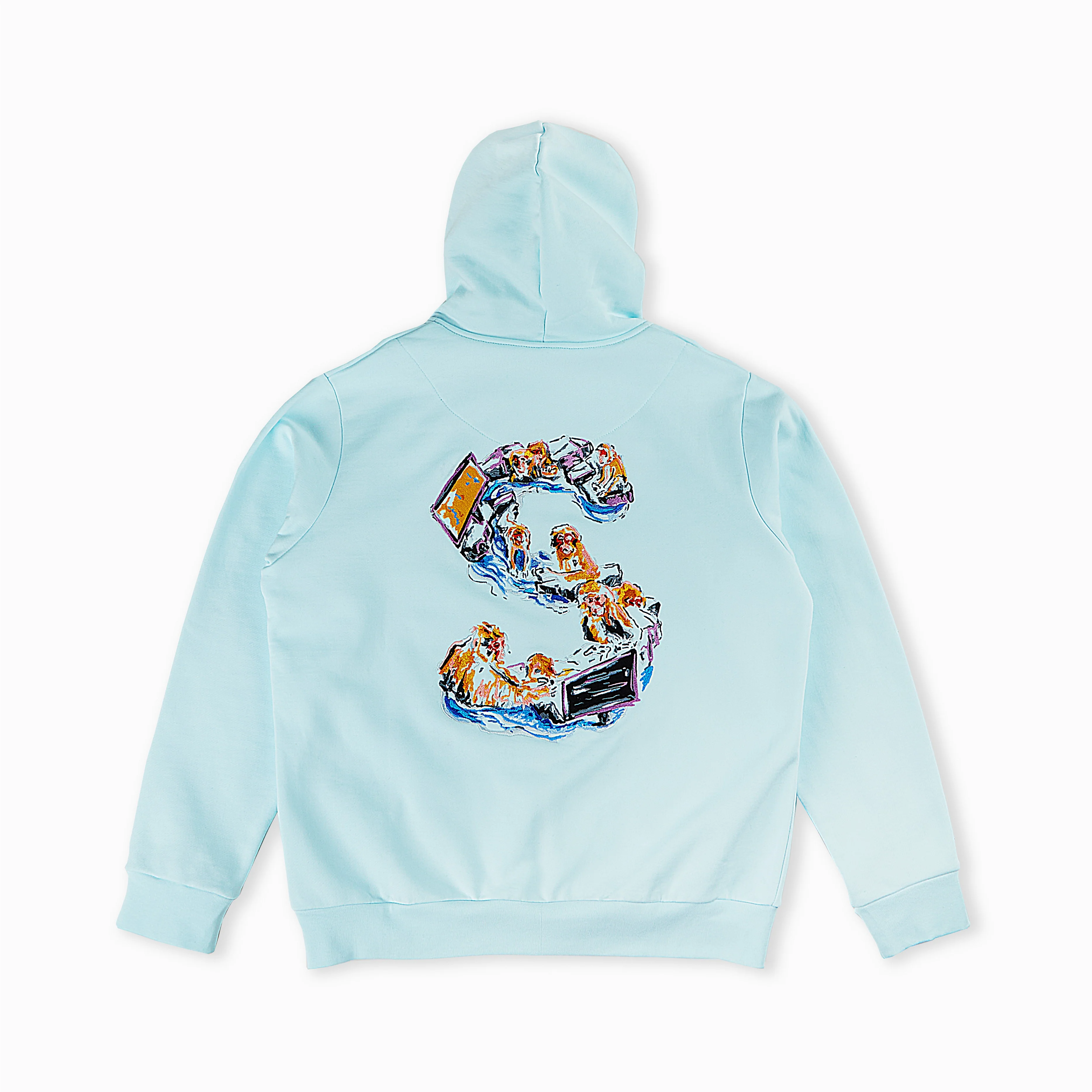 "gaming monkey" Zip Up saltwater - Image 2