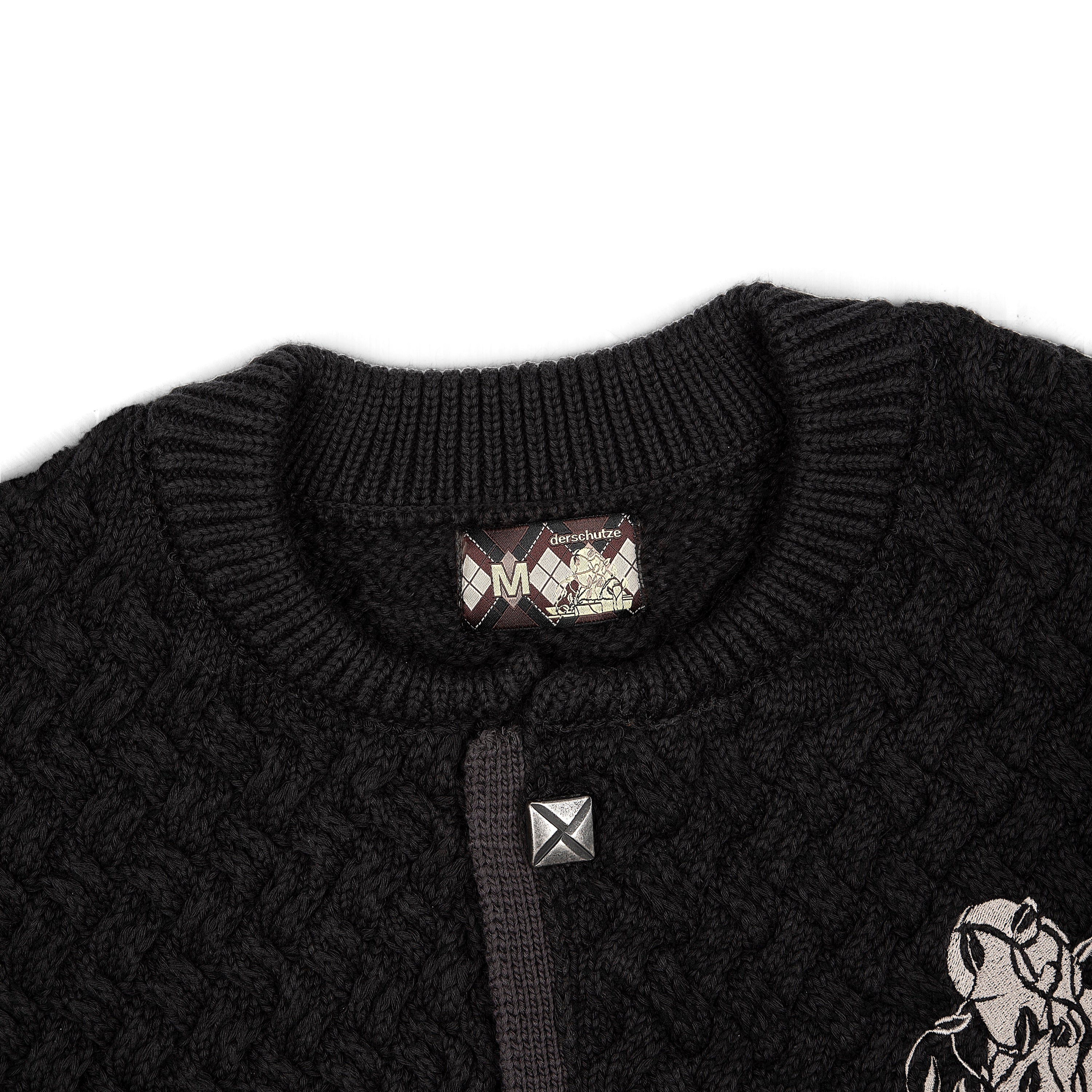 "garden of eden" Cardigan anthracite - Image 3