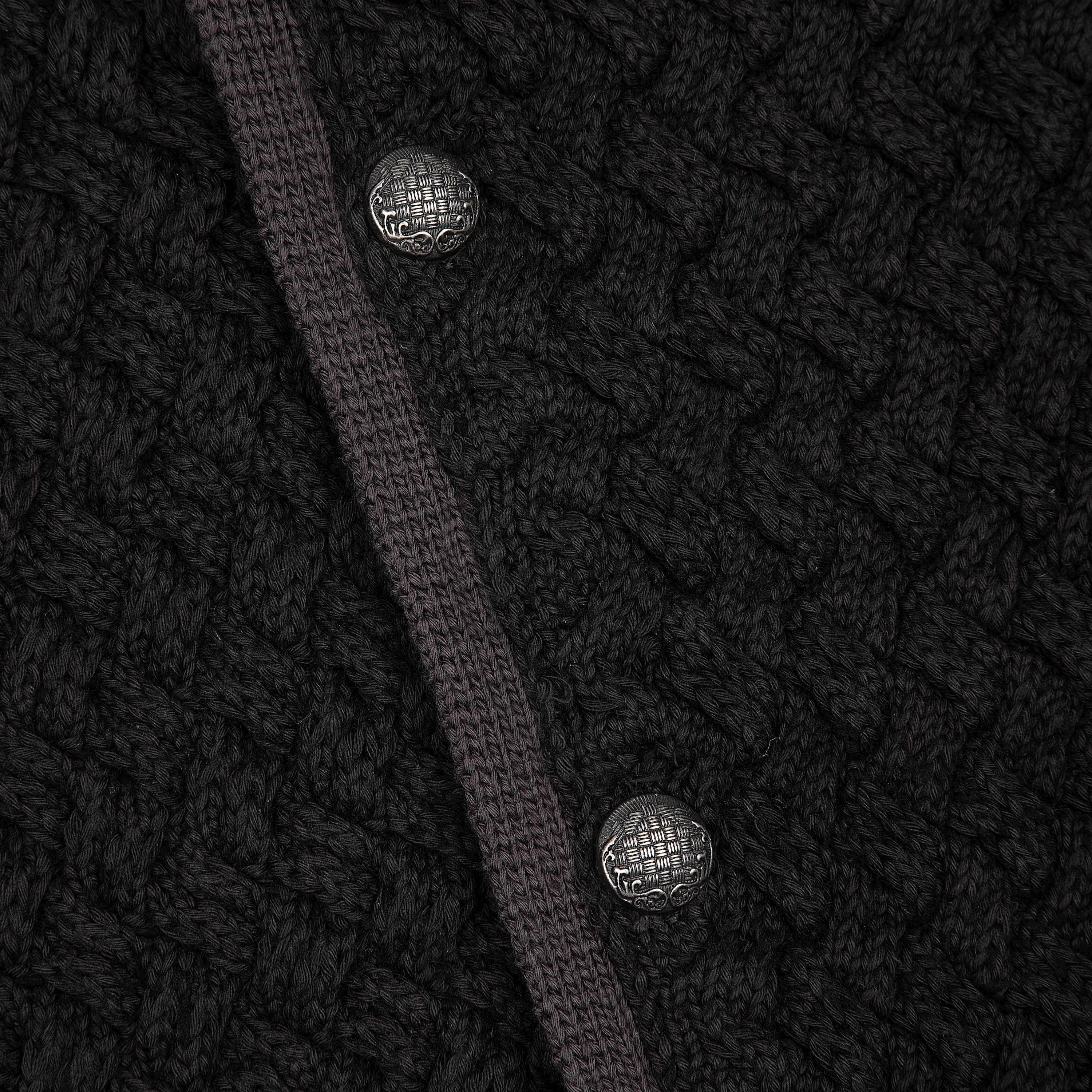"garden of eden" Cardigan anthracite - Image 5