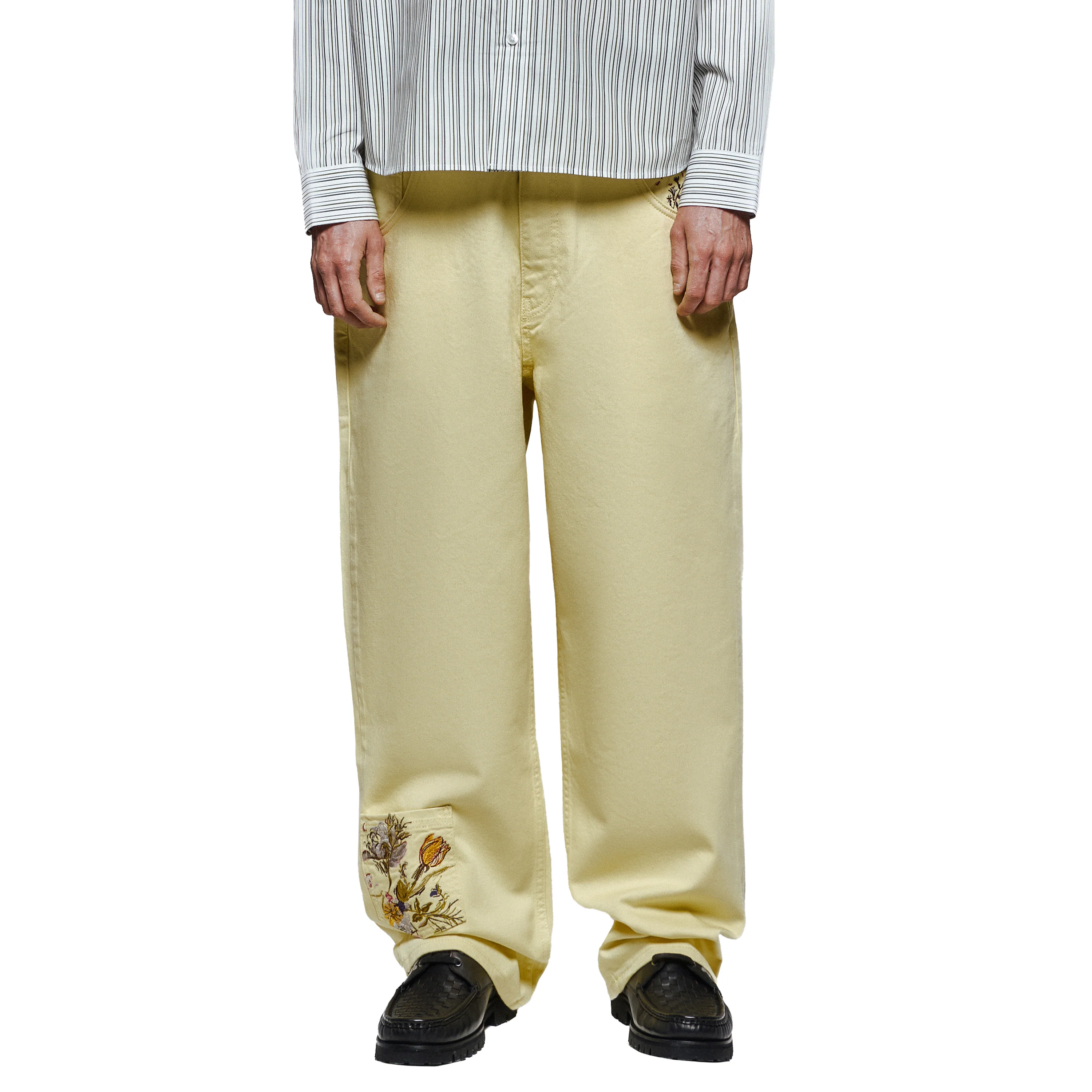"garden of eden" Denim butter yellow - Image 9