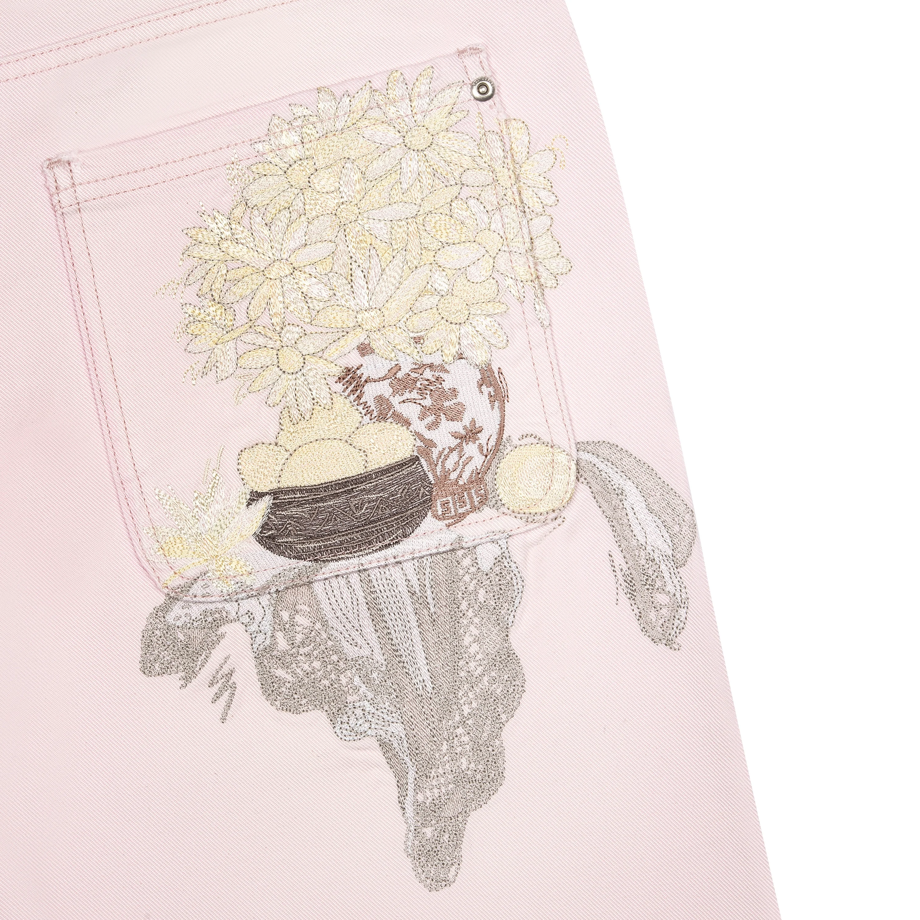 "garden of eden" Denim light pink - Image 5